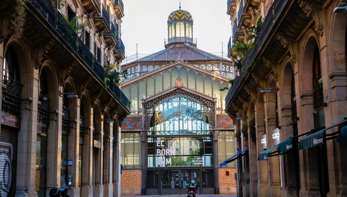 El Born district, Barcelona, Spain
