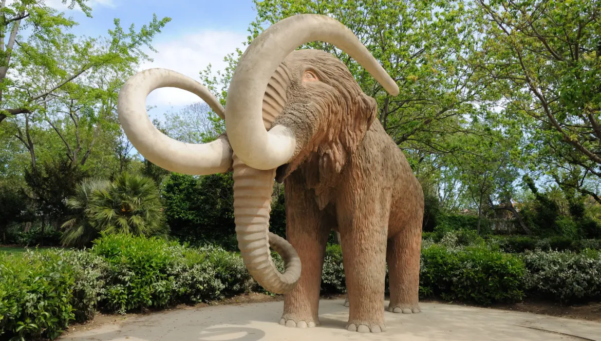 The Woolly Mammoth, Parc de la Ciutadella (Citadel Park), Barcelona, Spain