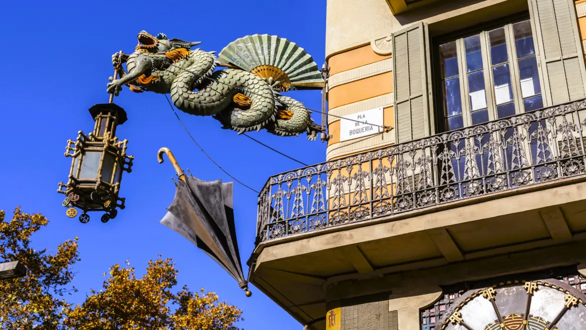 Casa Bruno Cuadros (The Umbrella House), Barcelona, Spain