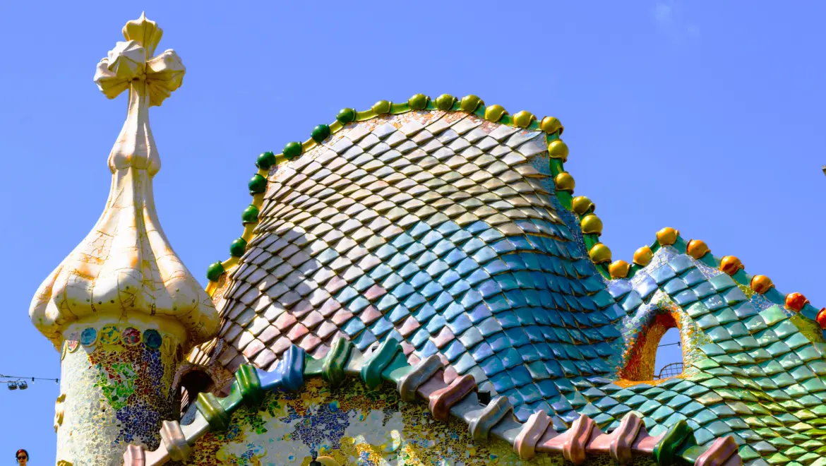 Rooftop, Casa Batlló, Barcelona, Spain