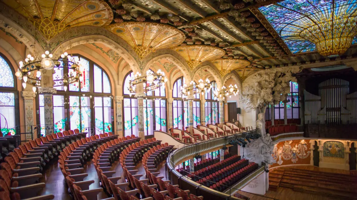 Palau de la Música Catalana, Barcelona, Spain