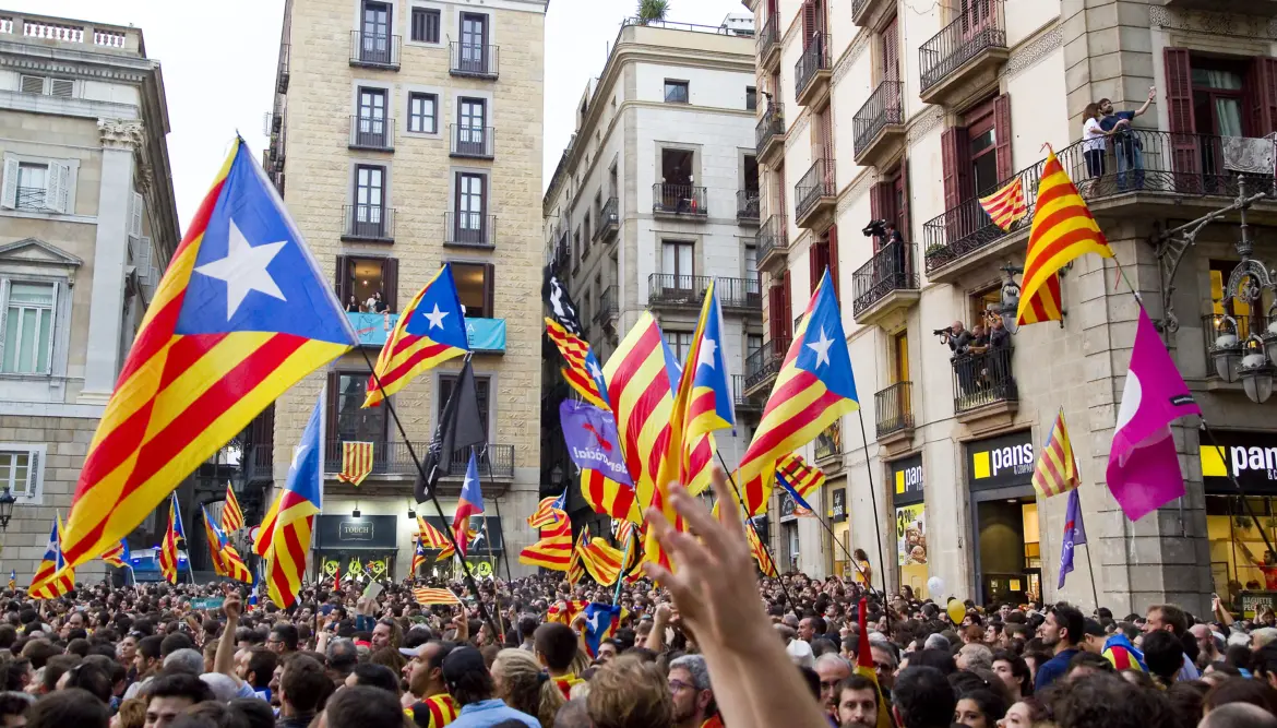 Plaça de Sant Jaume, Barcelona, Spain