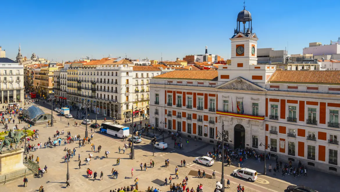 Puerta del Sol, Madrid, Spain