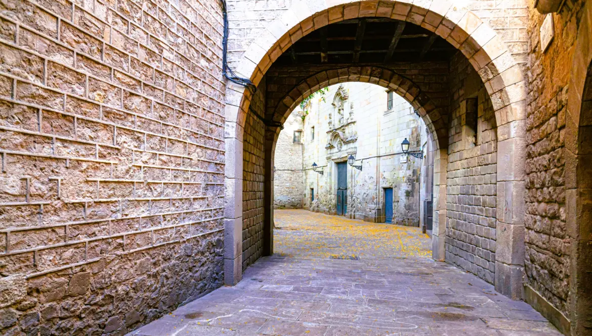 Plaça de Sant Felip Neri, Barcelona, Spain