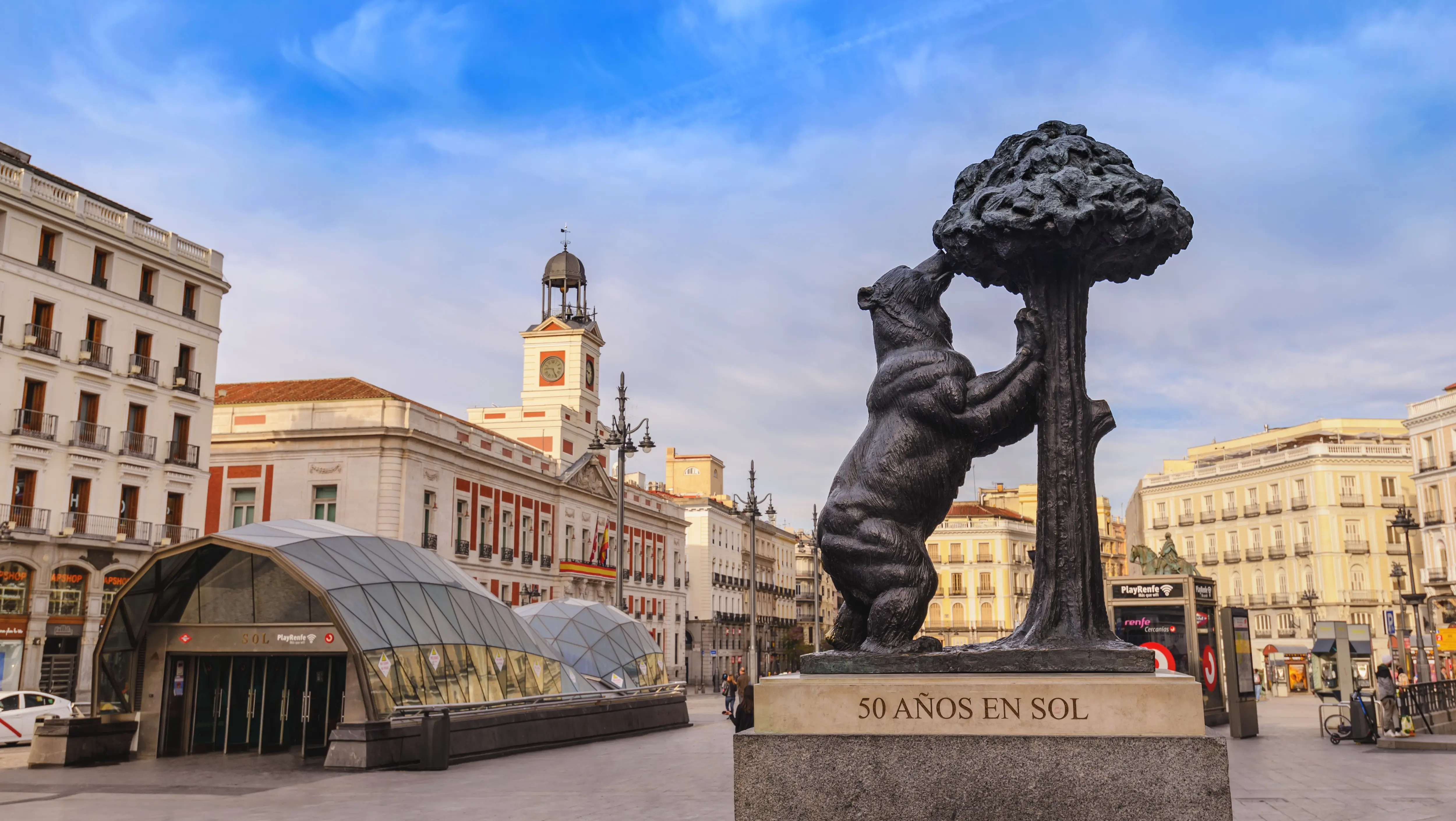 Puerta del Sol, Madrid, Spain