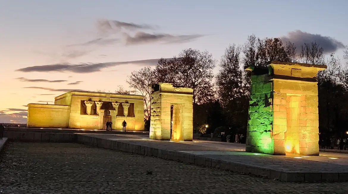 Temple of Debod, Madrid, Spain