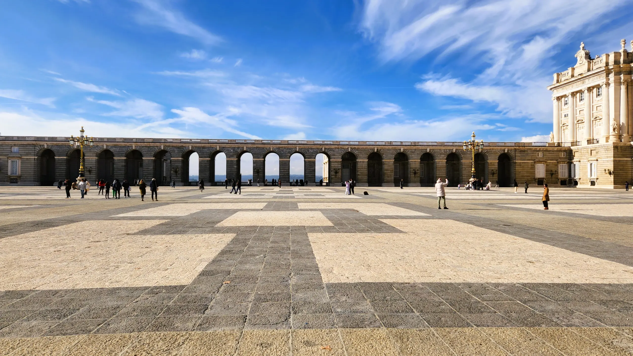 Plaza de la Armería, Madrid, Spain