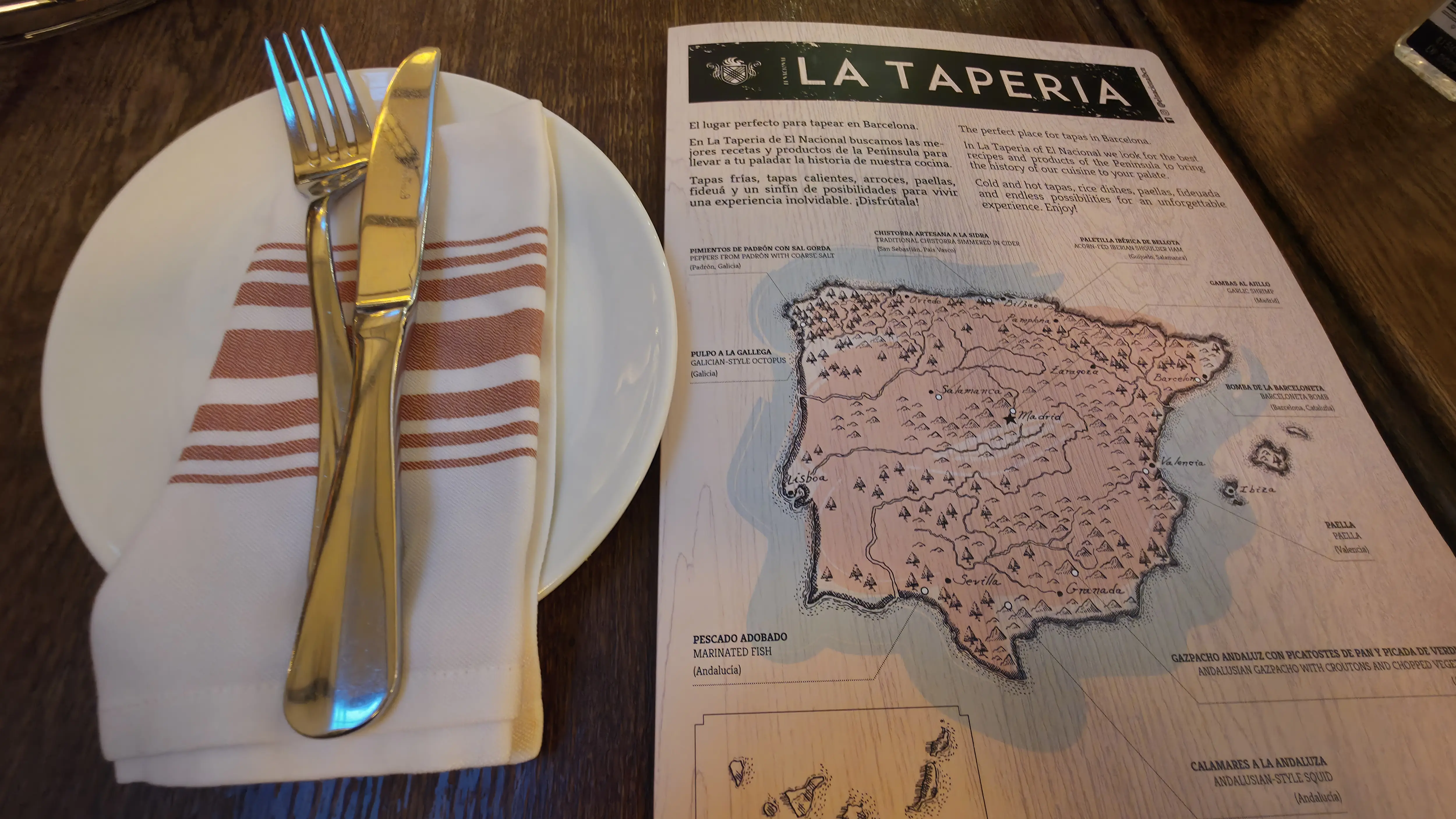 La Taperia, El Nacional, Barcelona, Spain