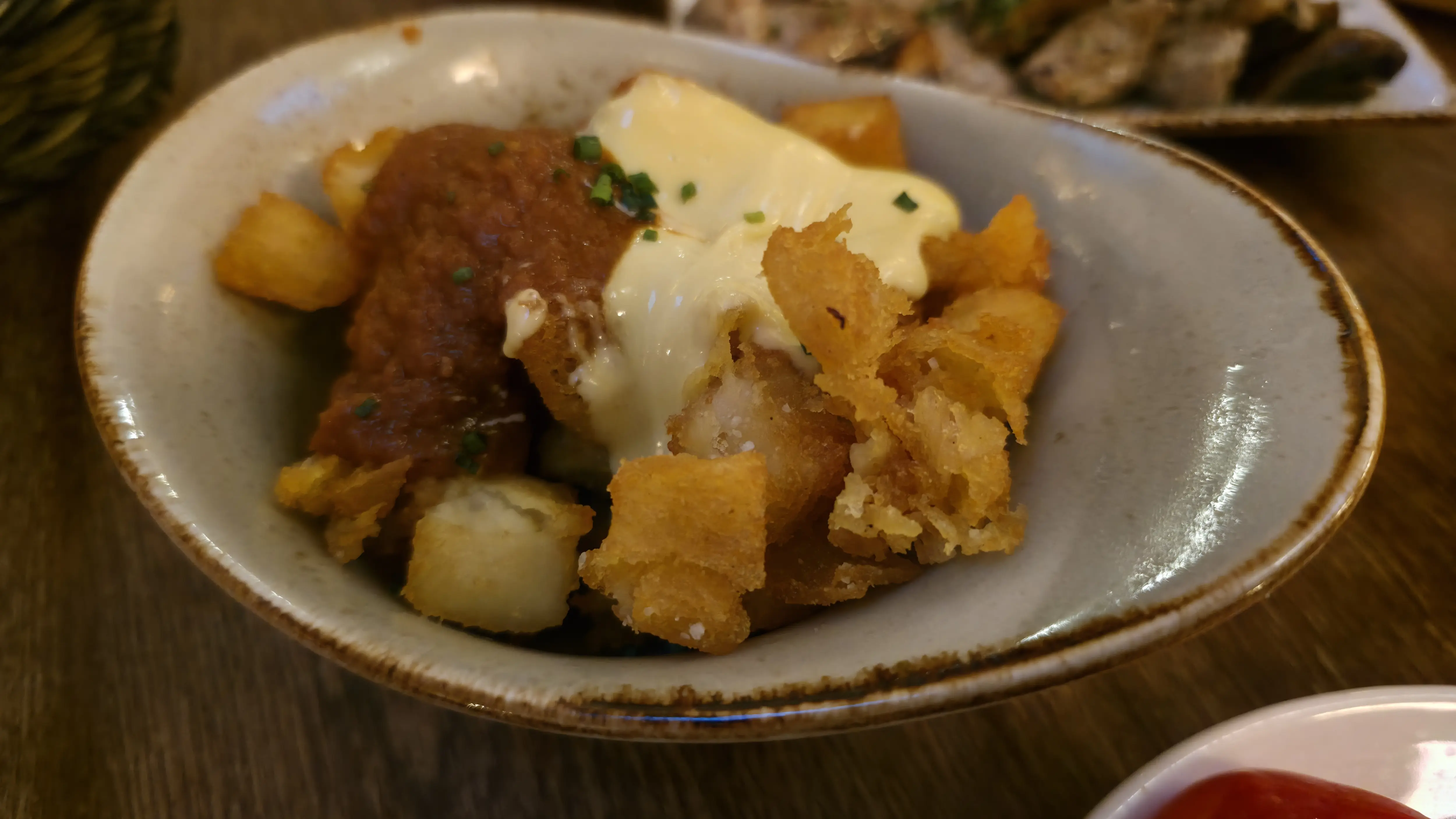 Patatas Bravas, La Taperia, El Nacional, Barcelona, Spain