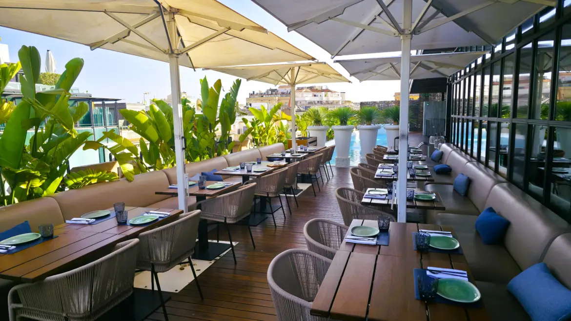 Verbena Terrace Rooftop, Monument Hotel, Barcelona, Spain