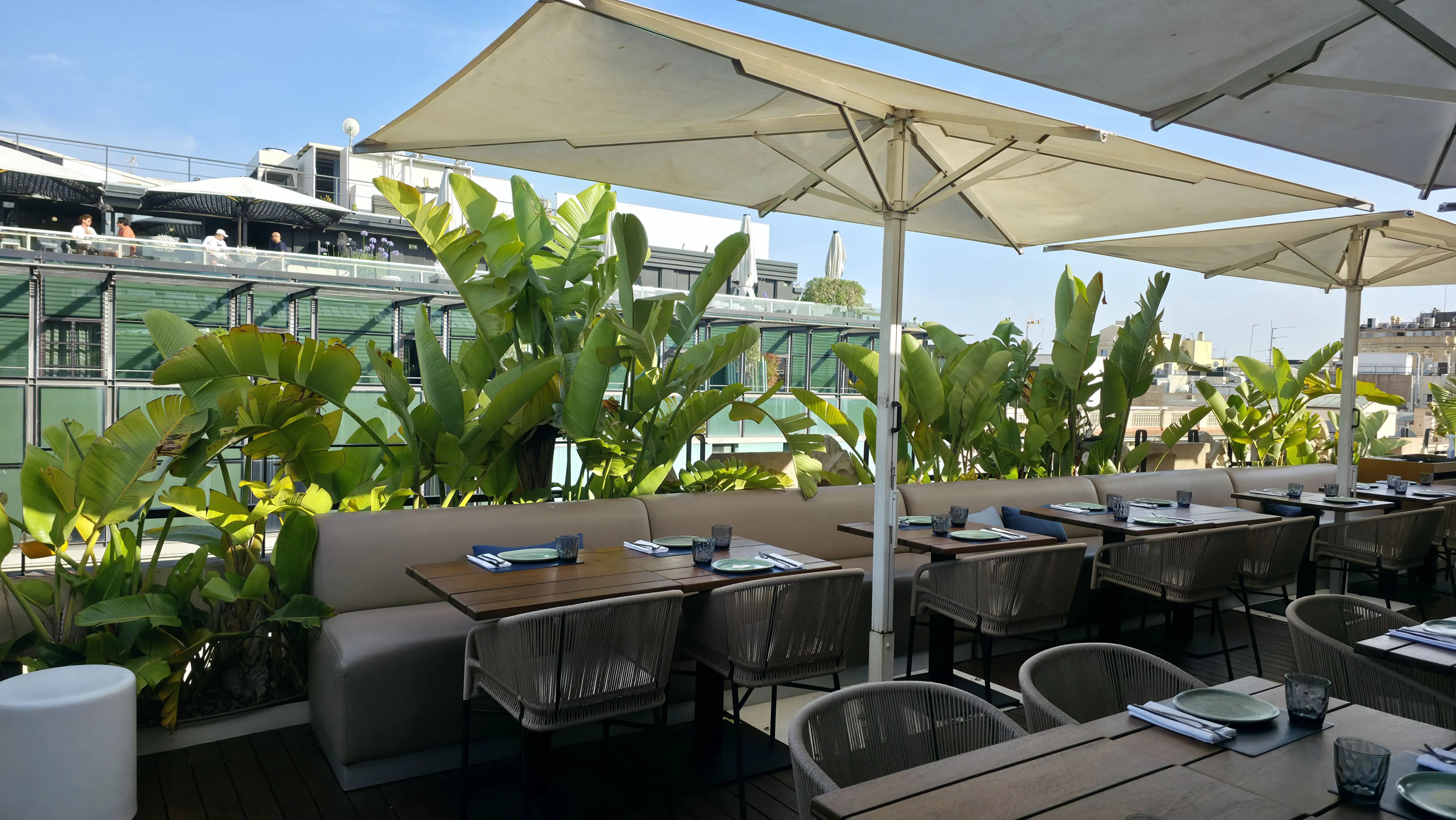 Verbena Terrace Rooftop, Monument Hotel, Barcelona, Spain