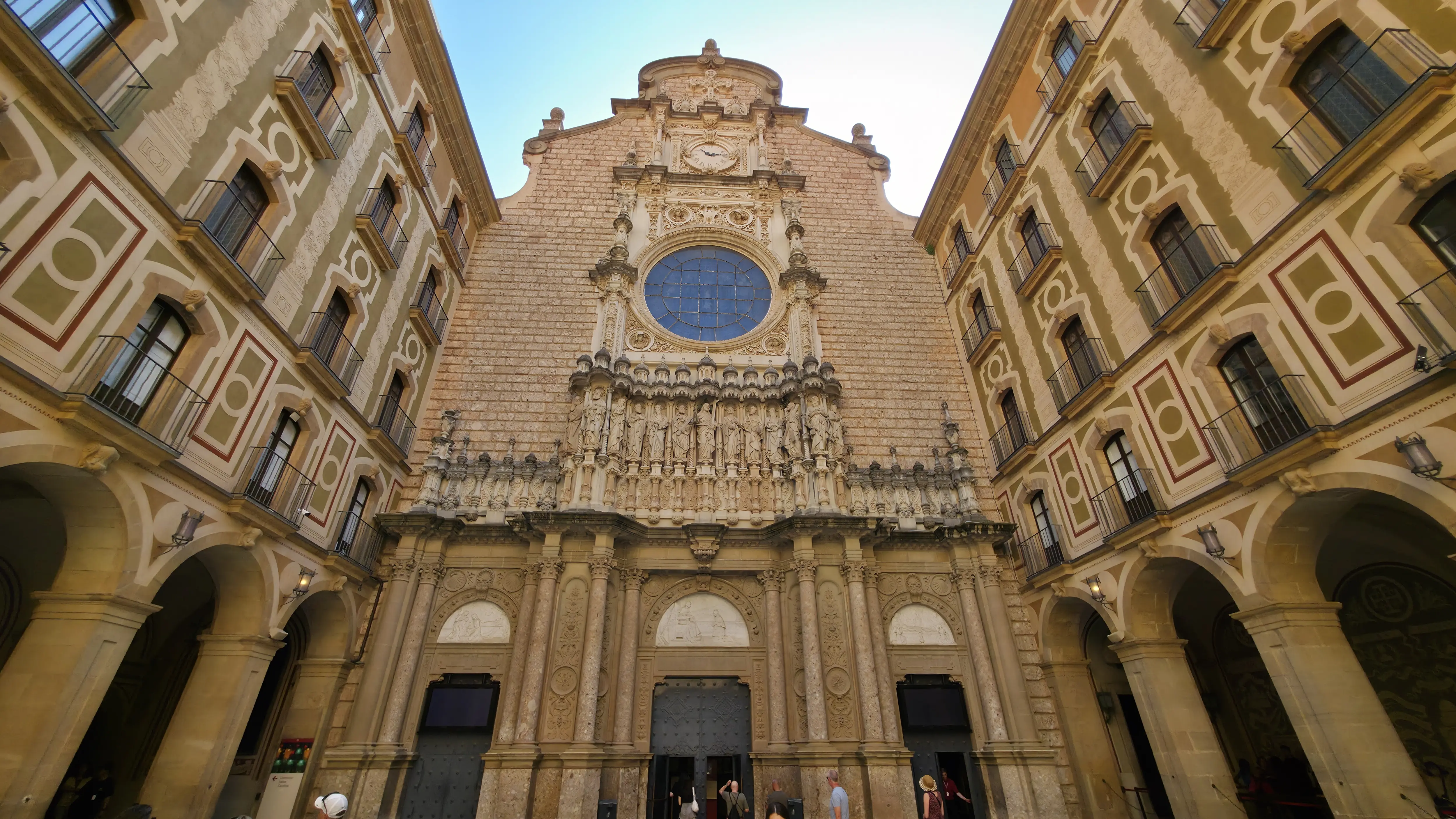 The Basilica of Montserrat, Montserrat, Spain