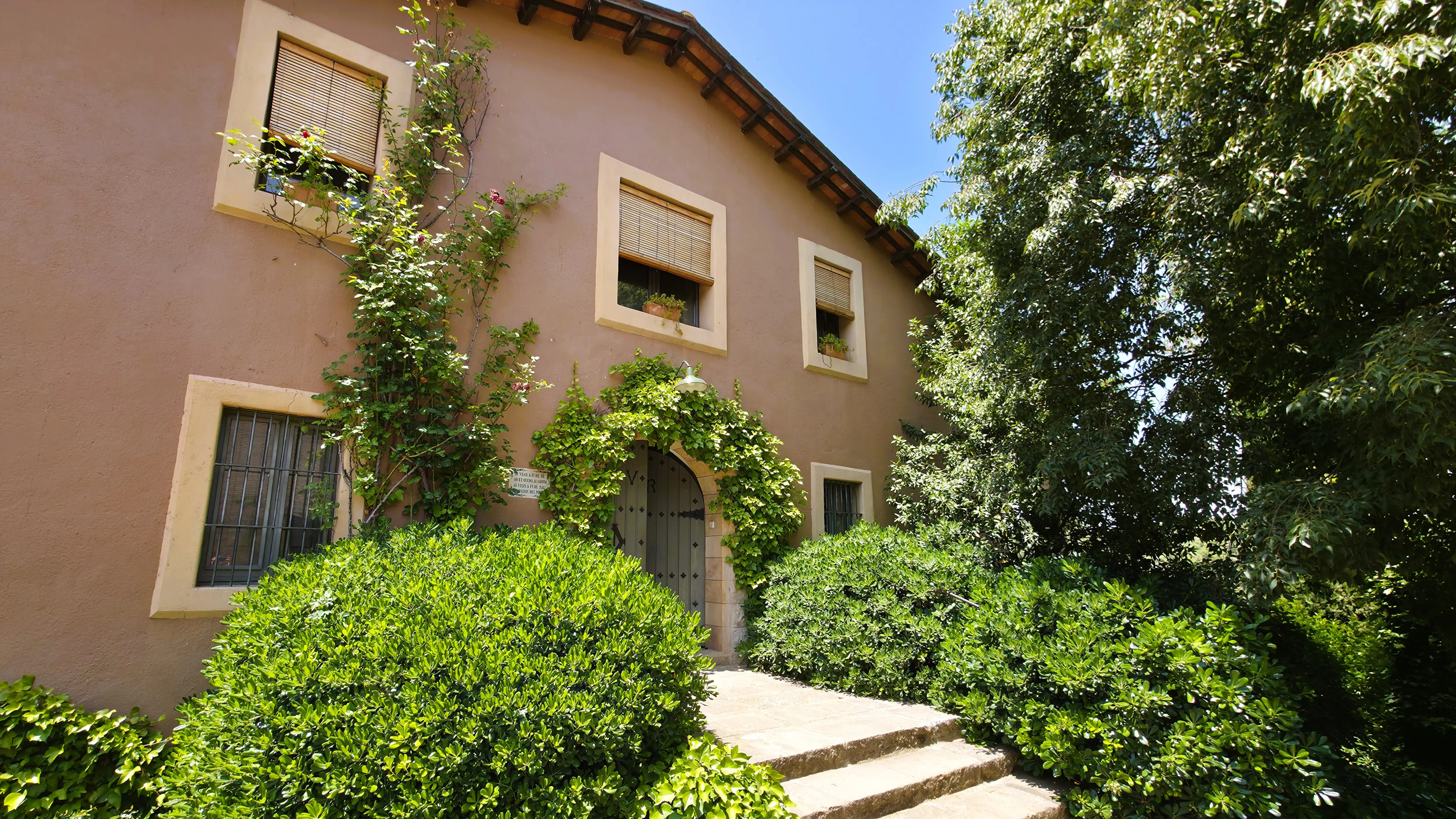 Maria Roqueta farmhouse, Abadal Winery, Barcelona, Spain
