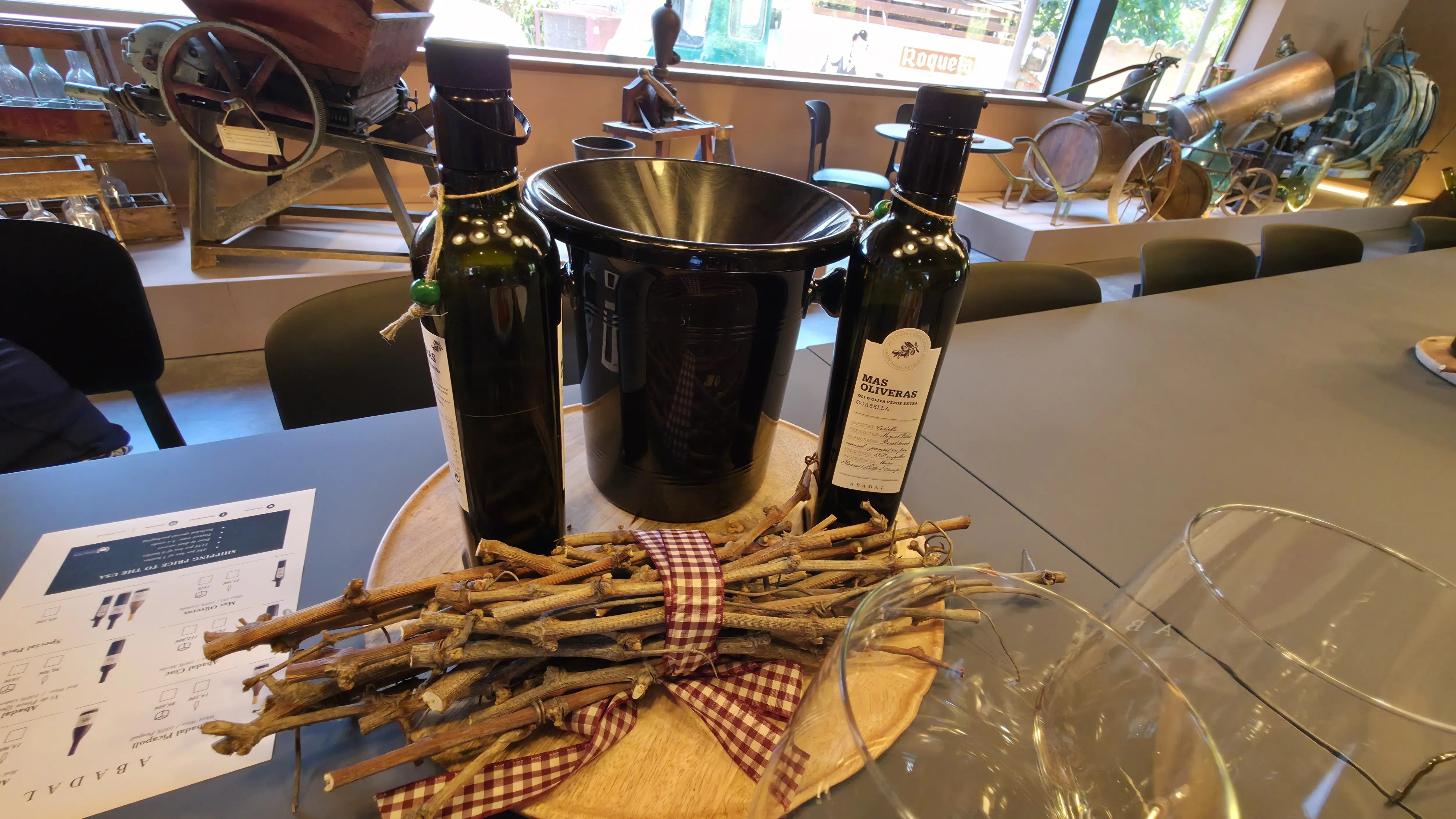 Abadal olive oil, Abadal Winery, Barcelona, Spain