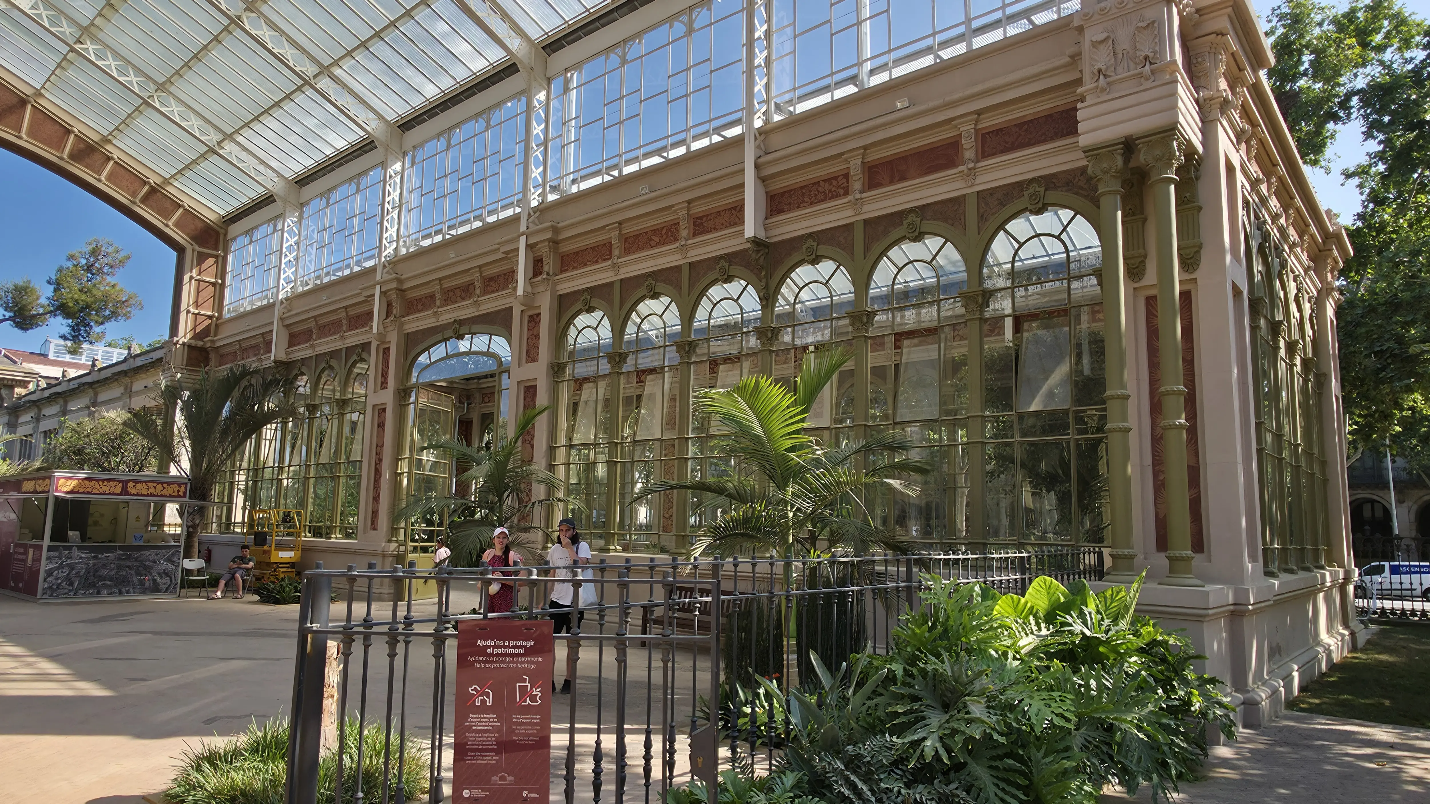 Hivernacle del Parc de la Ciutadella, Barcelona, Spain