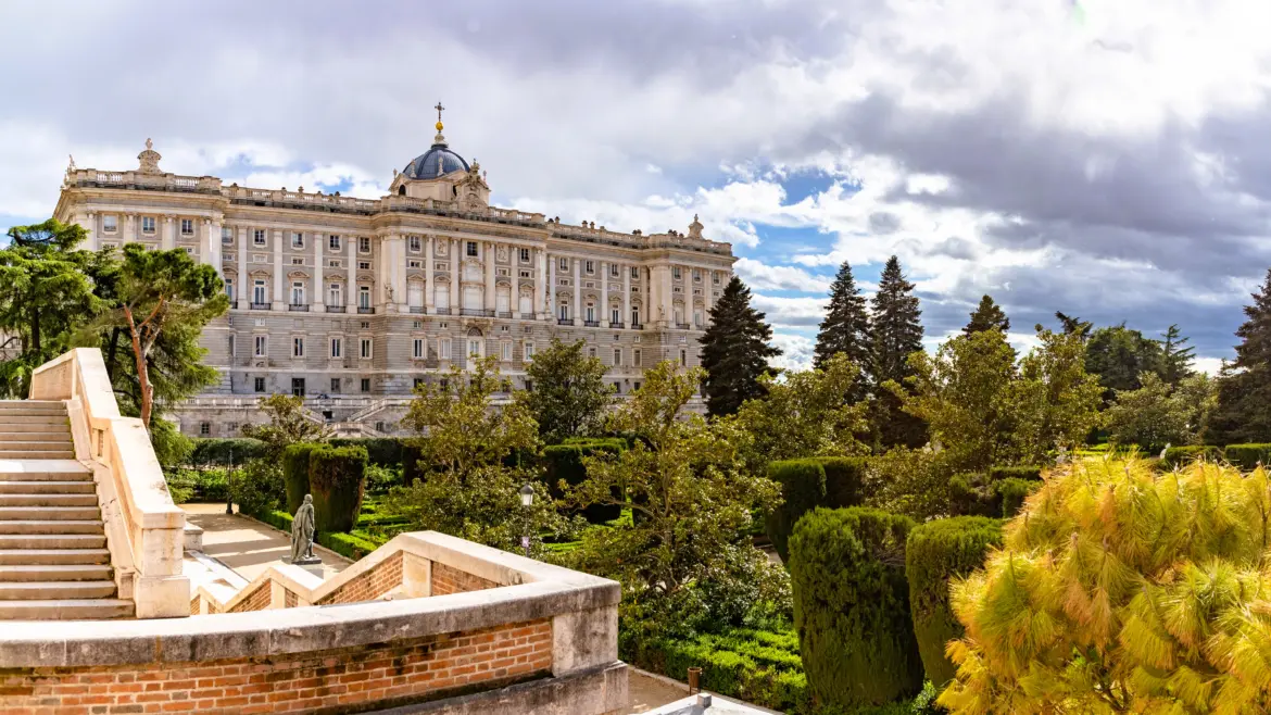 Sabatini Gardens (Jardines de Sabatini), Madrid, Spain