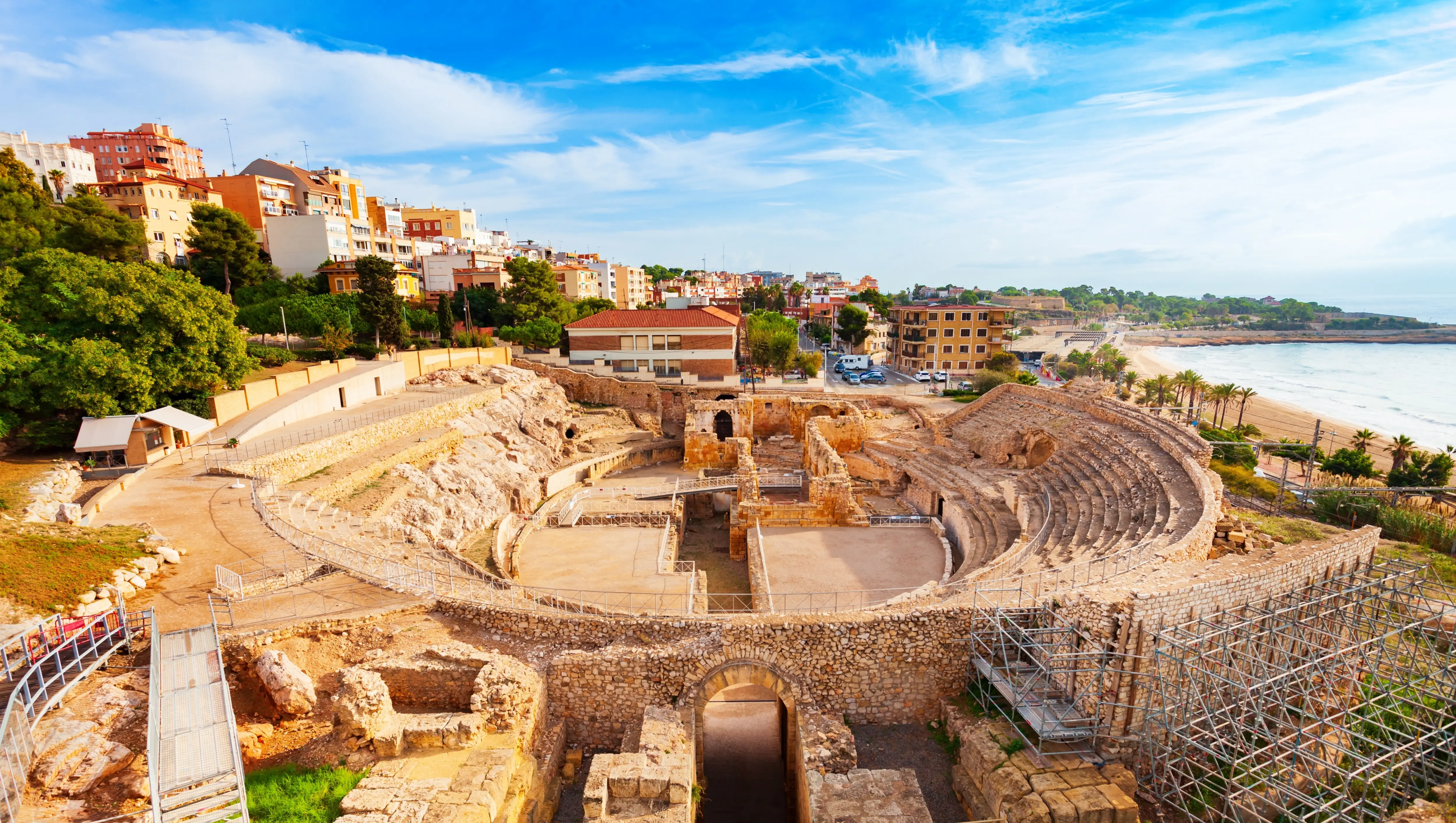 Amphitheater, Tarragona, Catalonia, Spain