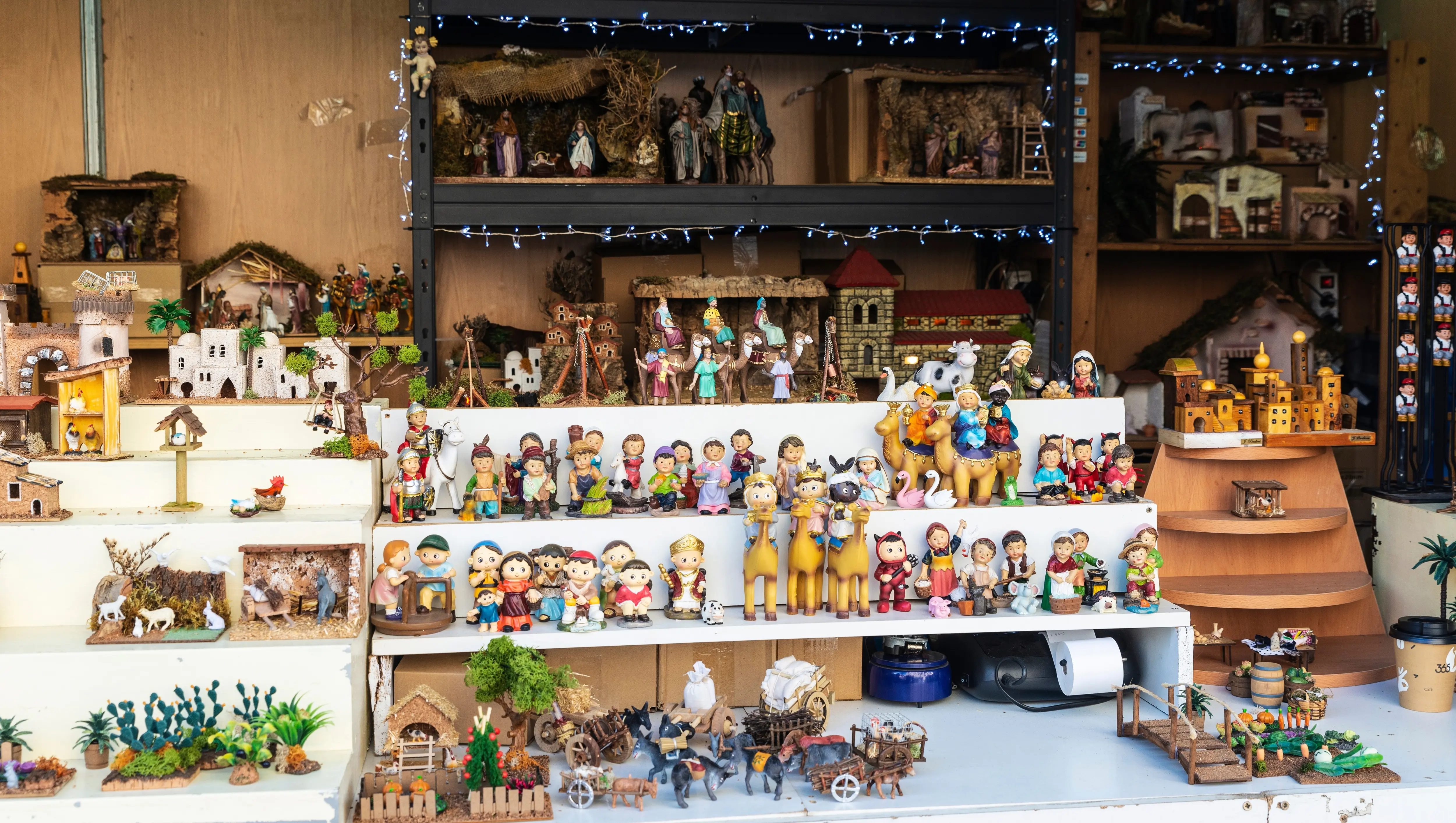 Nativity scenes (pessebres), Barcelona, Spain