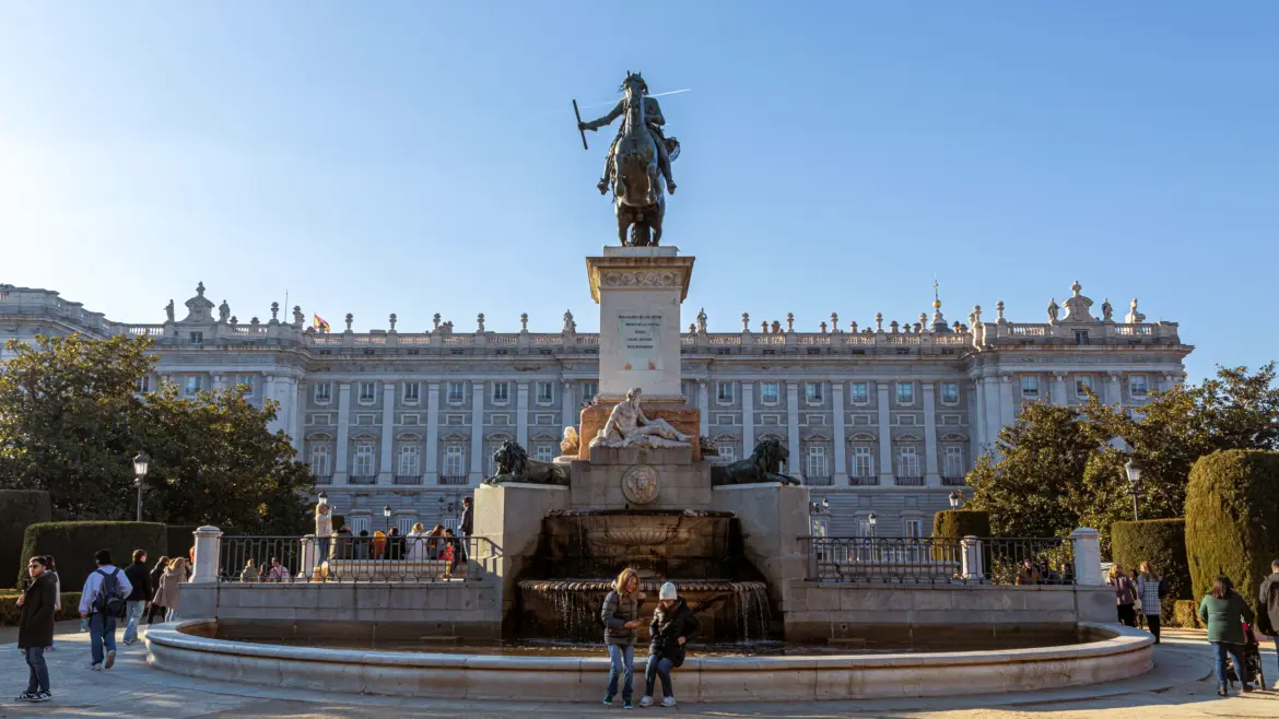 Plaza de Oriente, Madrid, Spain