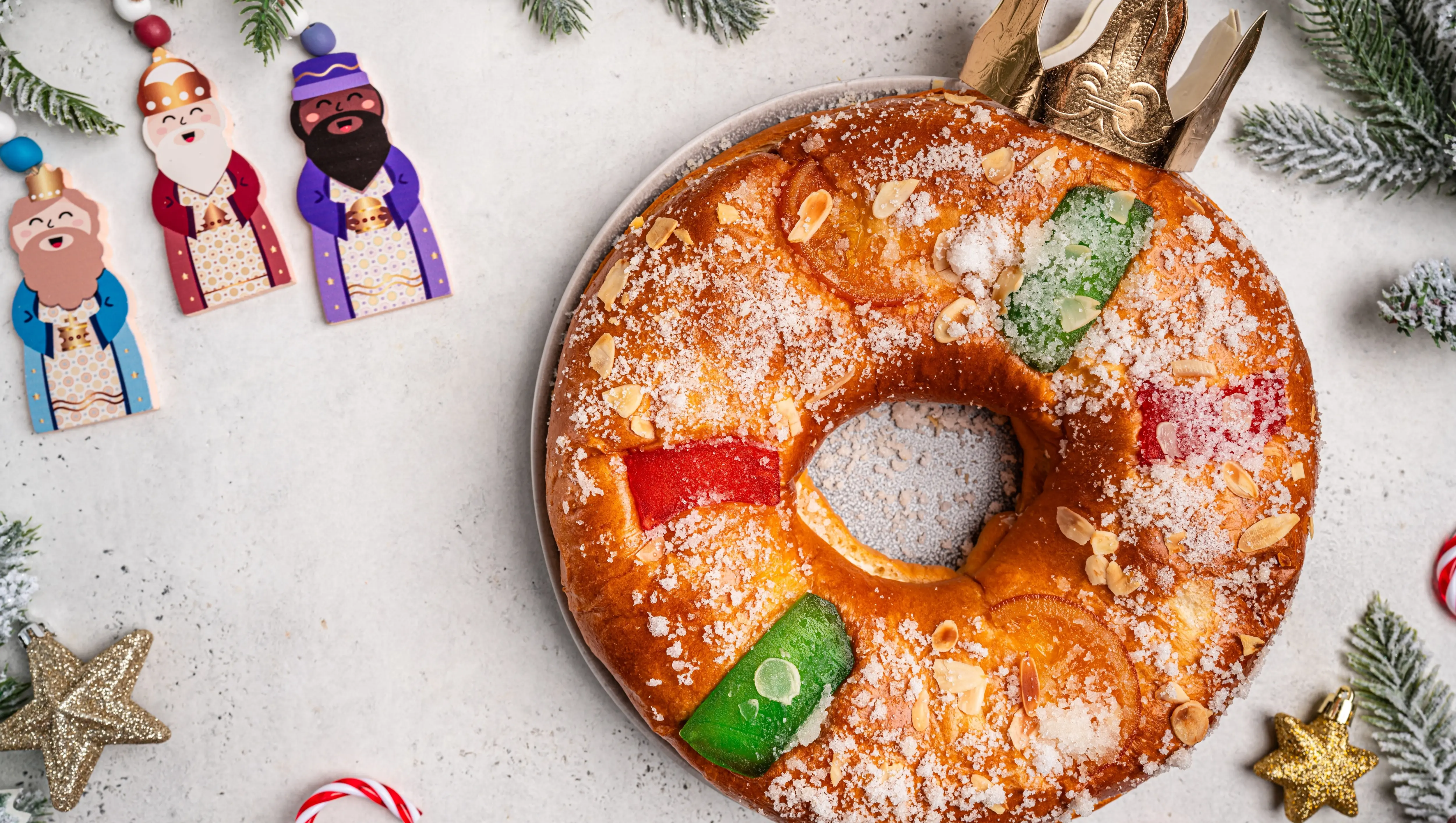 Roscón de Reyes cake, Spain