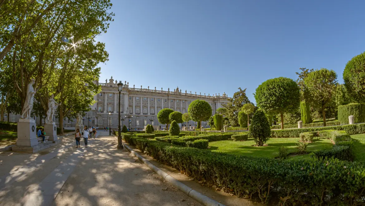 Plaza de Oriente, Madrid, Spain