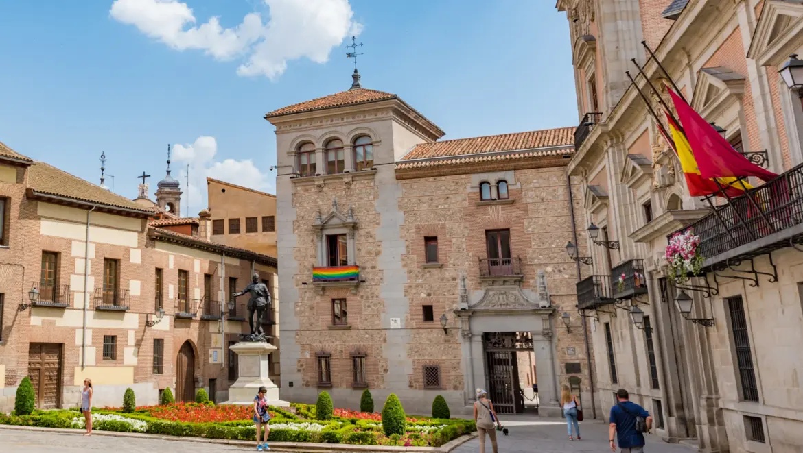 Casa de Cisneros in Plaza de la Villa, Madrid, Spain