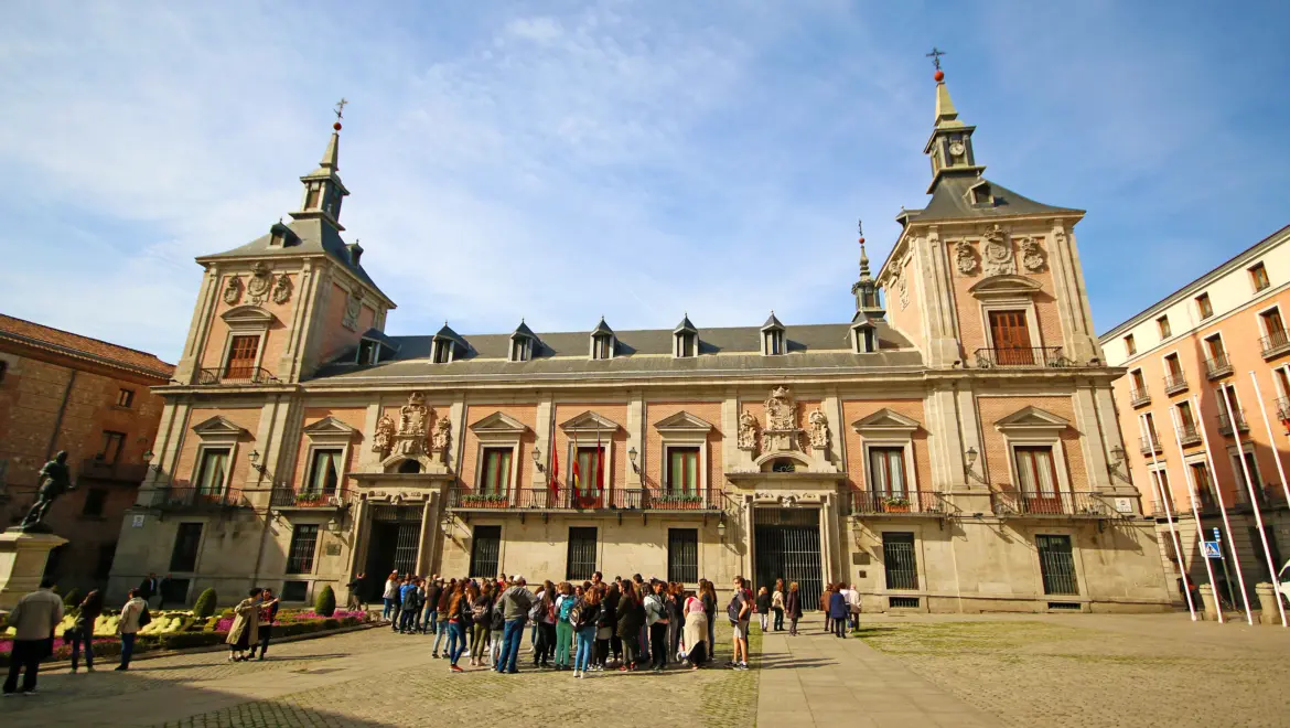 Casa de la Villa in Plaza de la Villa, Madrid, Spain