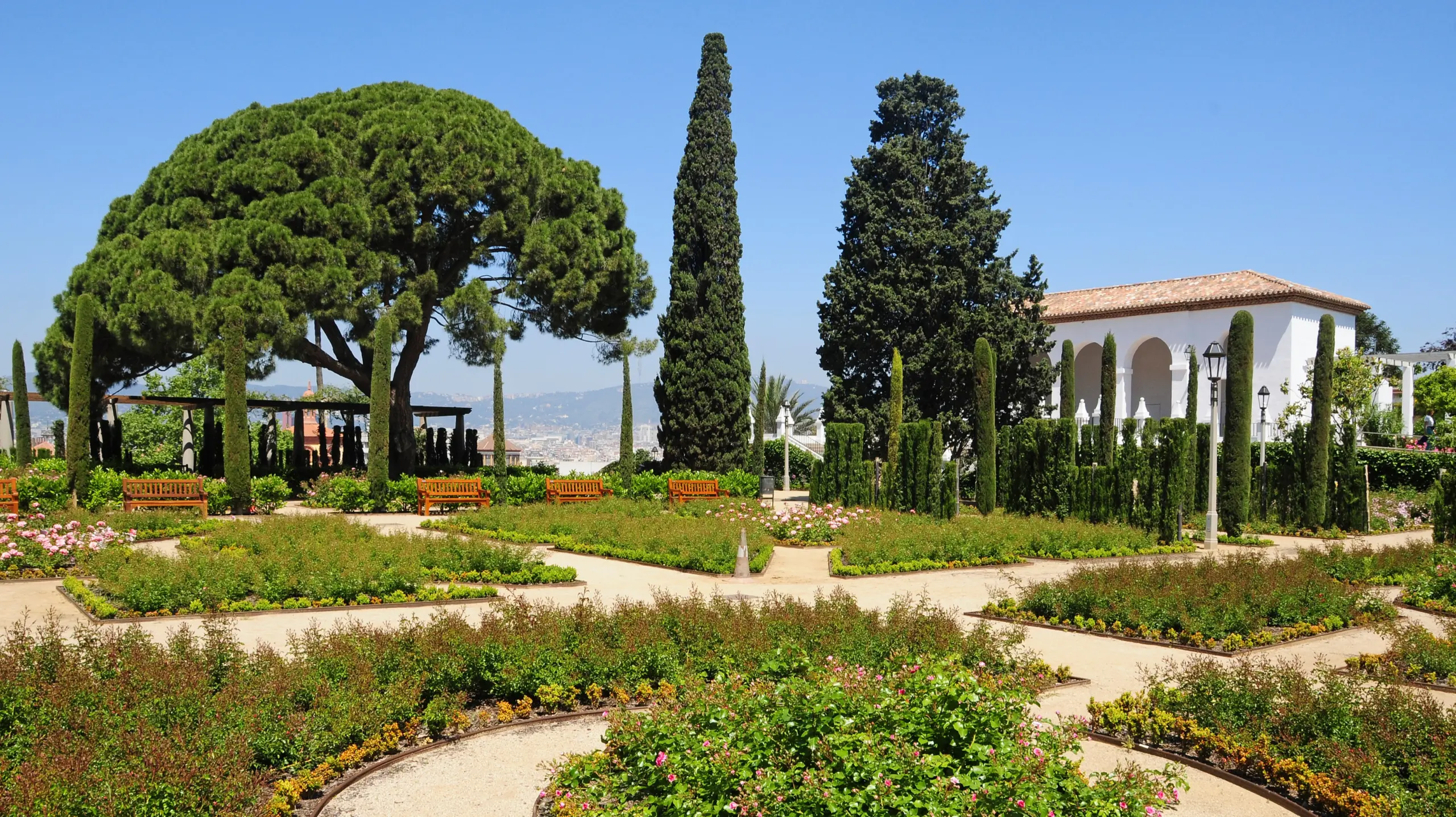 Jardins del Teatre Grec, Montjuïc, Barcelona, Spain