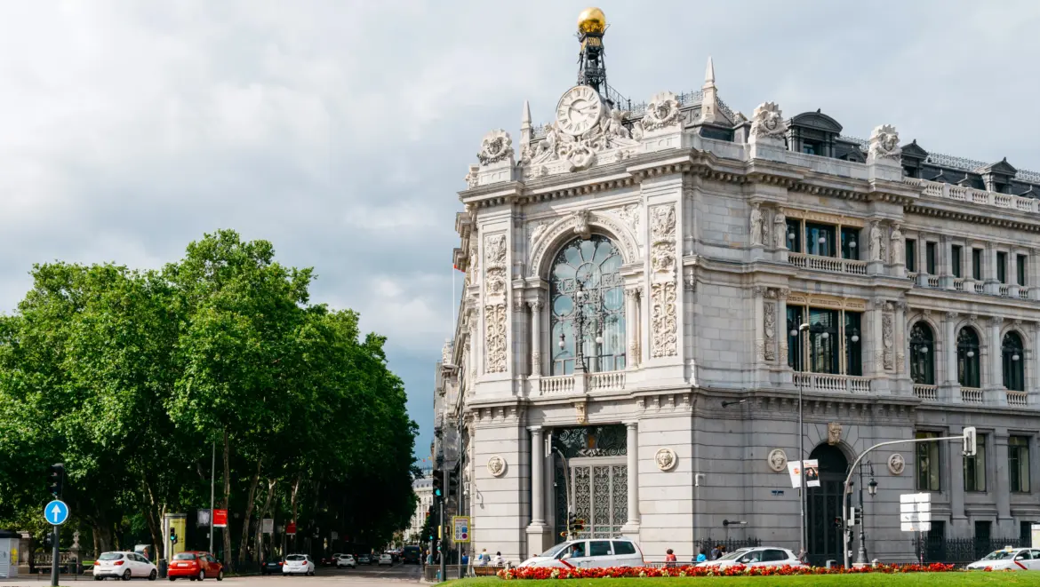 Banco de España (Bank of Spain), Plaza de Cibeles, Madrid, Spain