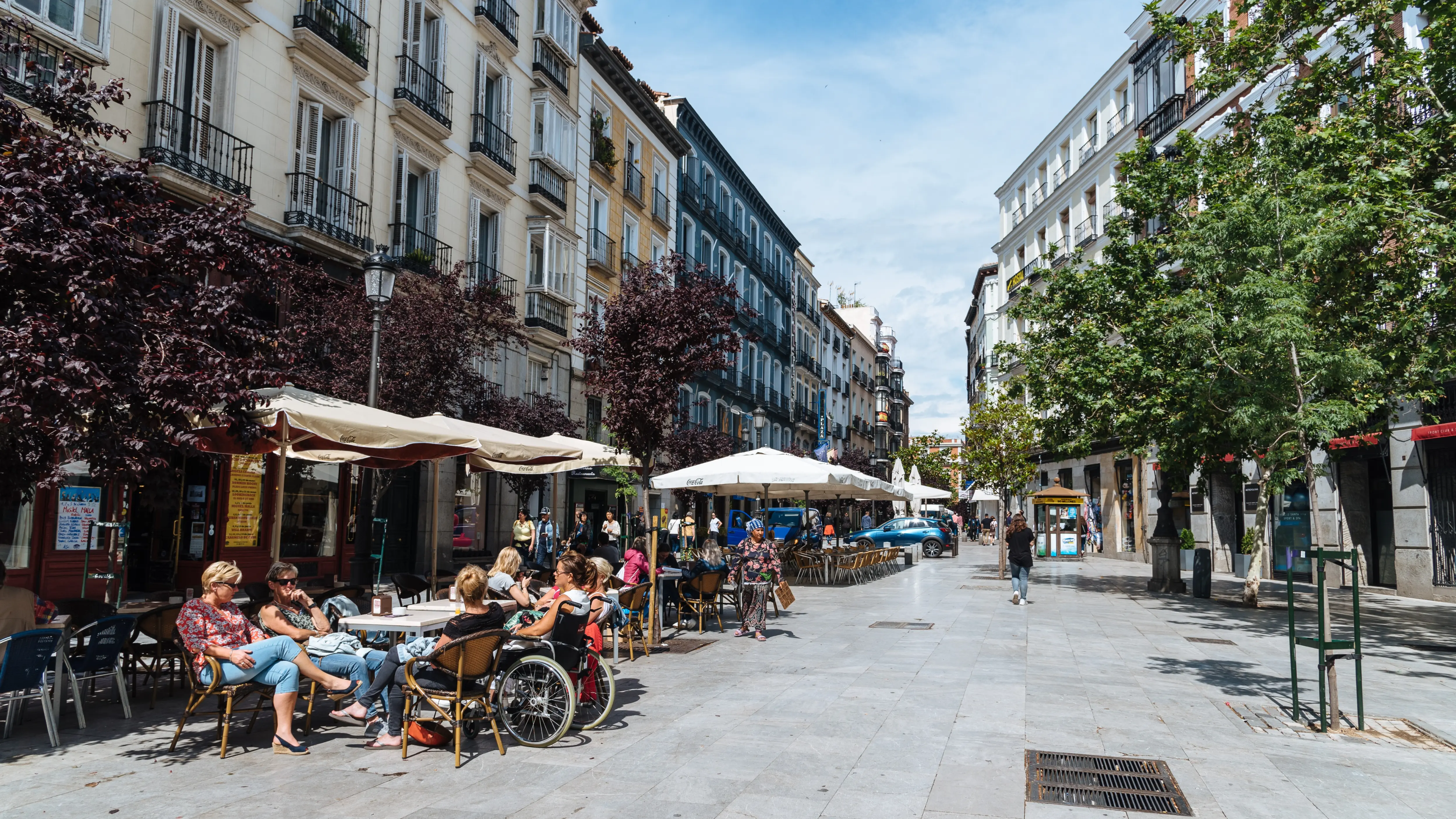 Barrio de las Letras (Literary Quarter), Madrid, Spain