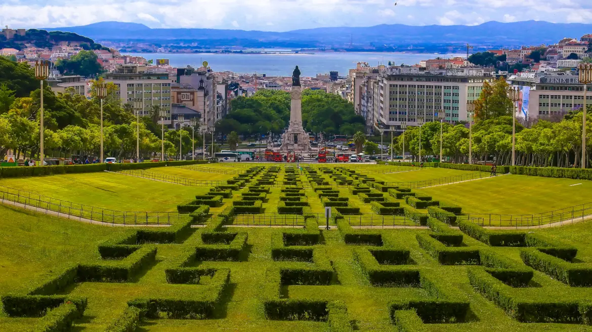 Parque Eduardo VII (Edward VII Park), Lisbon, Portugal