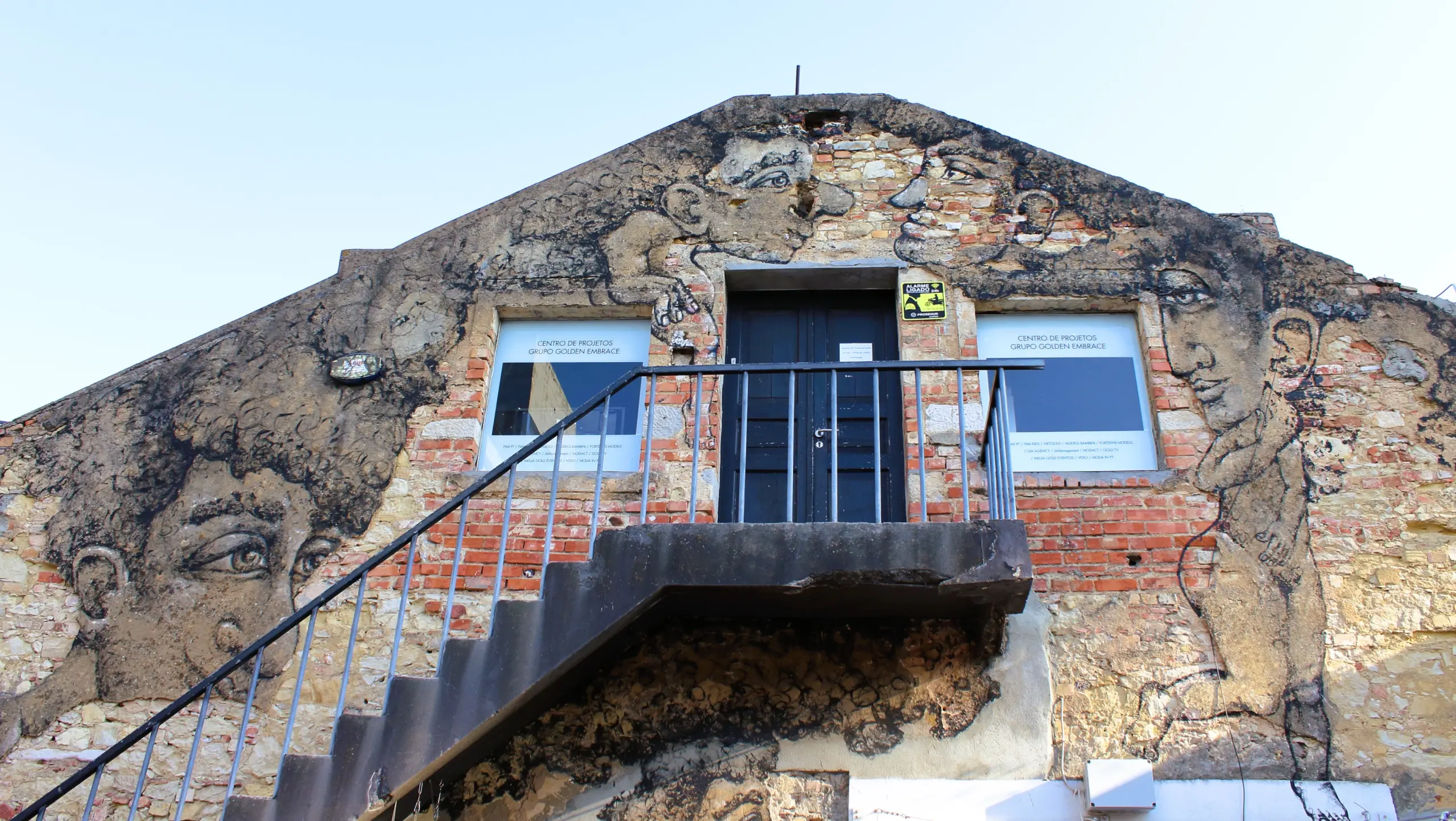 Murals, LX Factory, Lisbon, Portugal