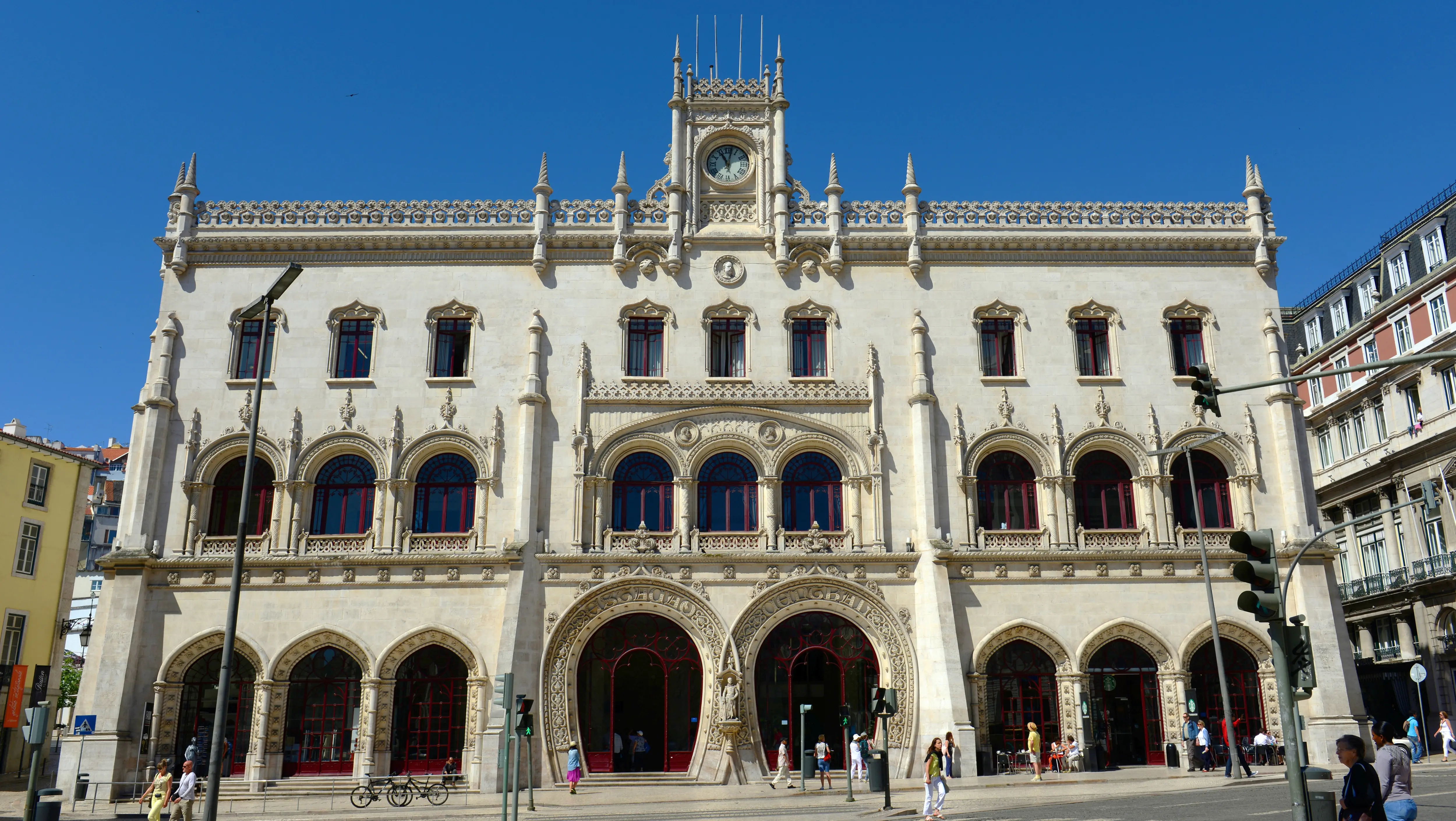 Rossio Railway Station, Lisbon, Portugal