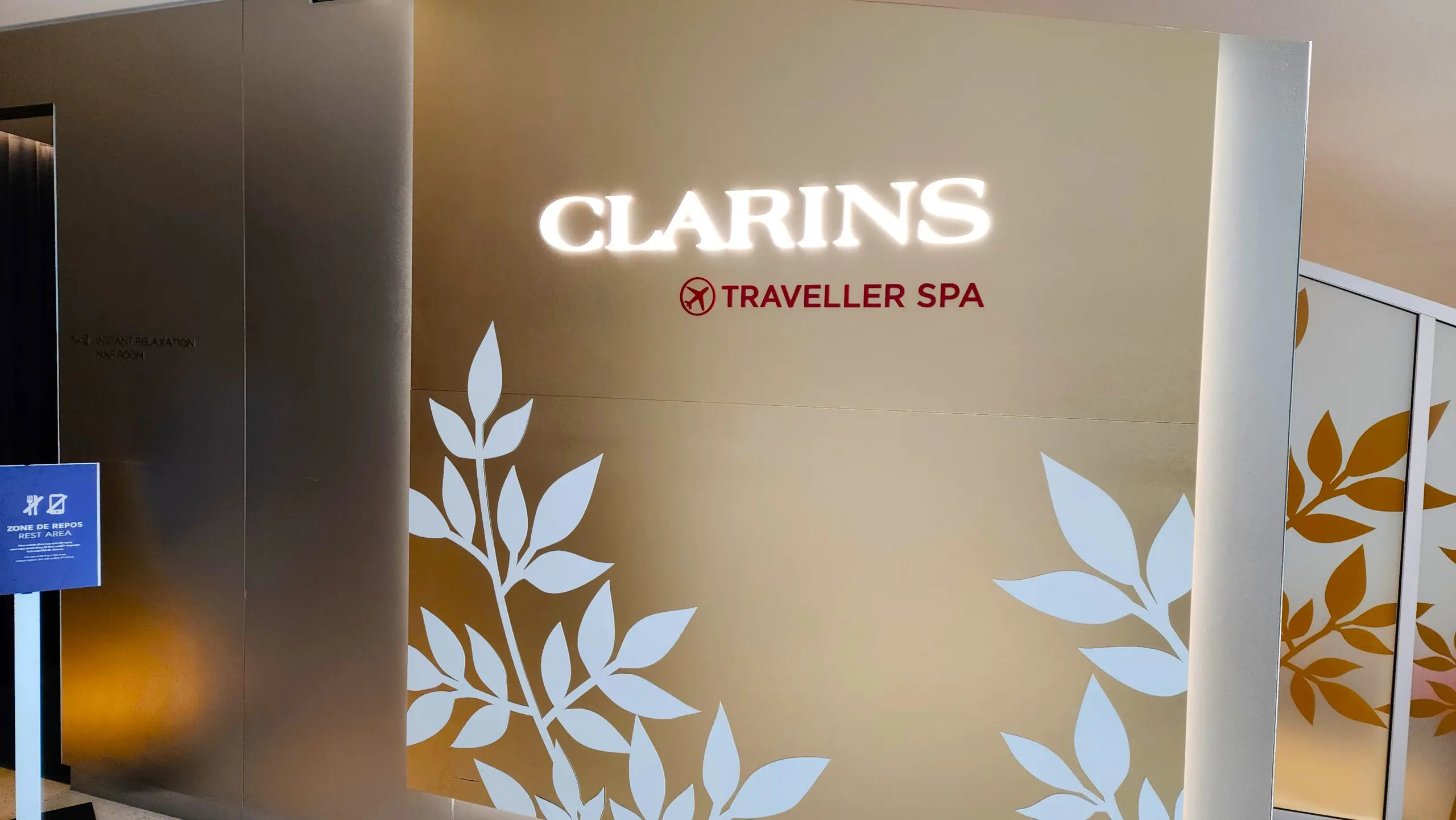 Clarins Traveler Spa, Air France Lounge, Paris Charles de Gaulle (CDG), France