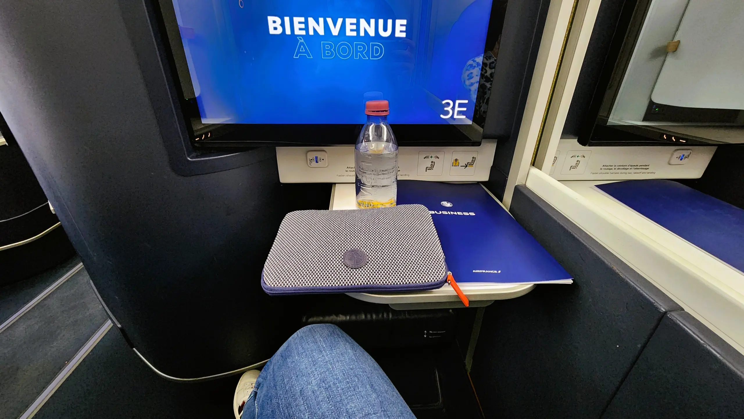 Air France Business Class cabin