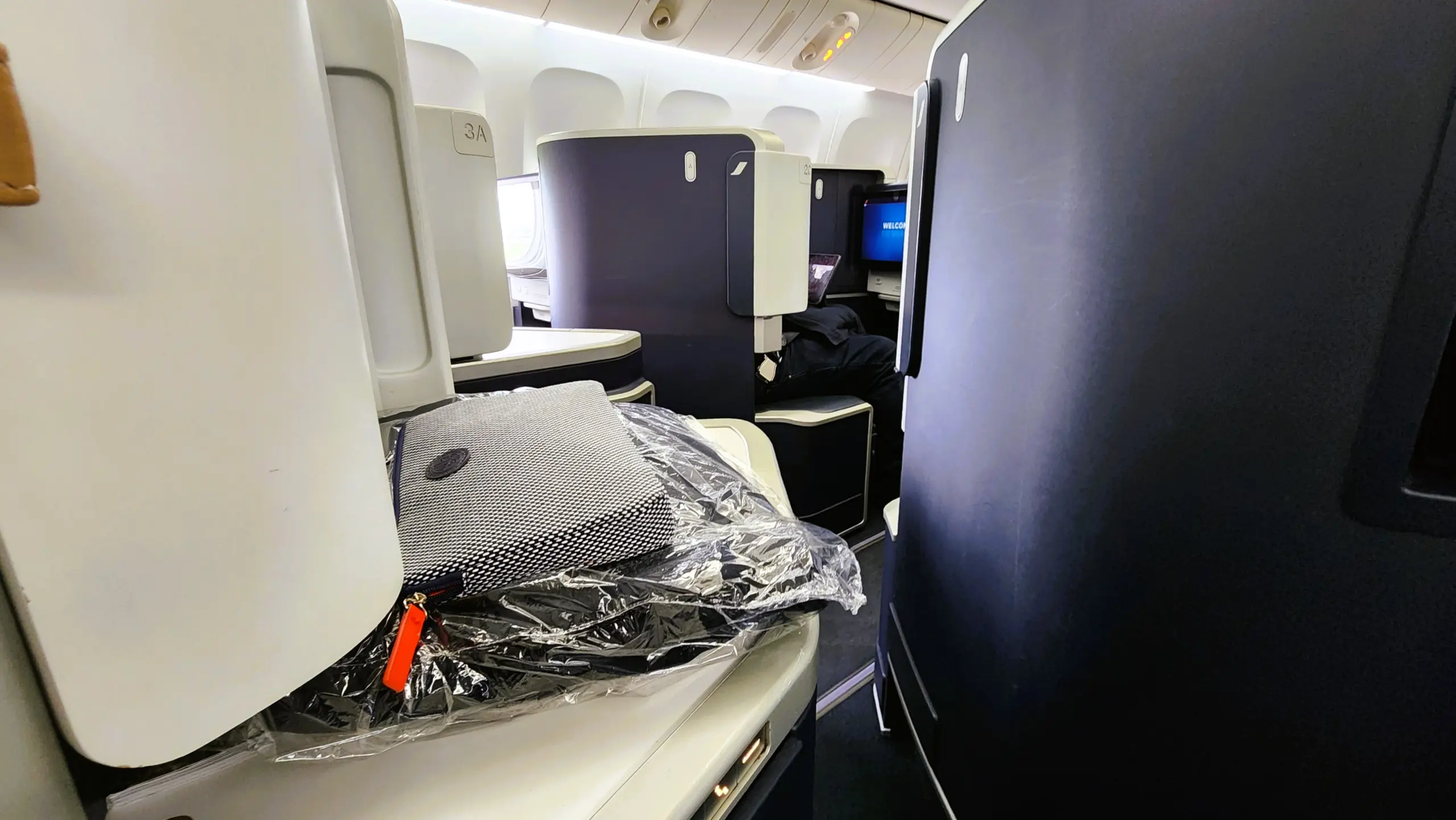 Air France Business Class cabin