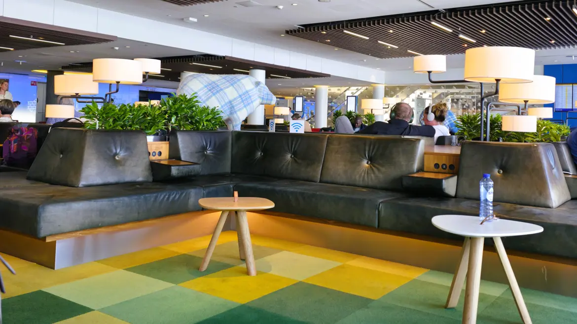 KLM Crown Lounge, Amsterdam Schiphol Airport (AMS), Netherlands