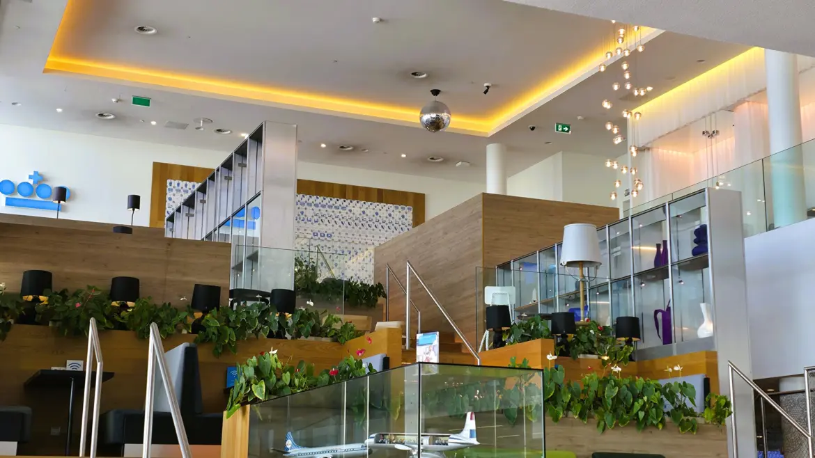KLM Crown Lounge, Amsterdam Schiphol Airport (AMS), Netherlands