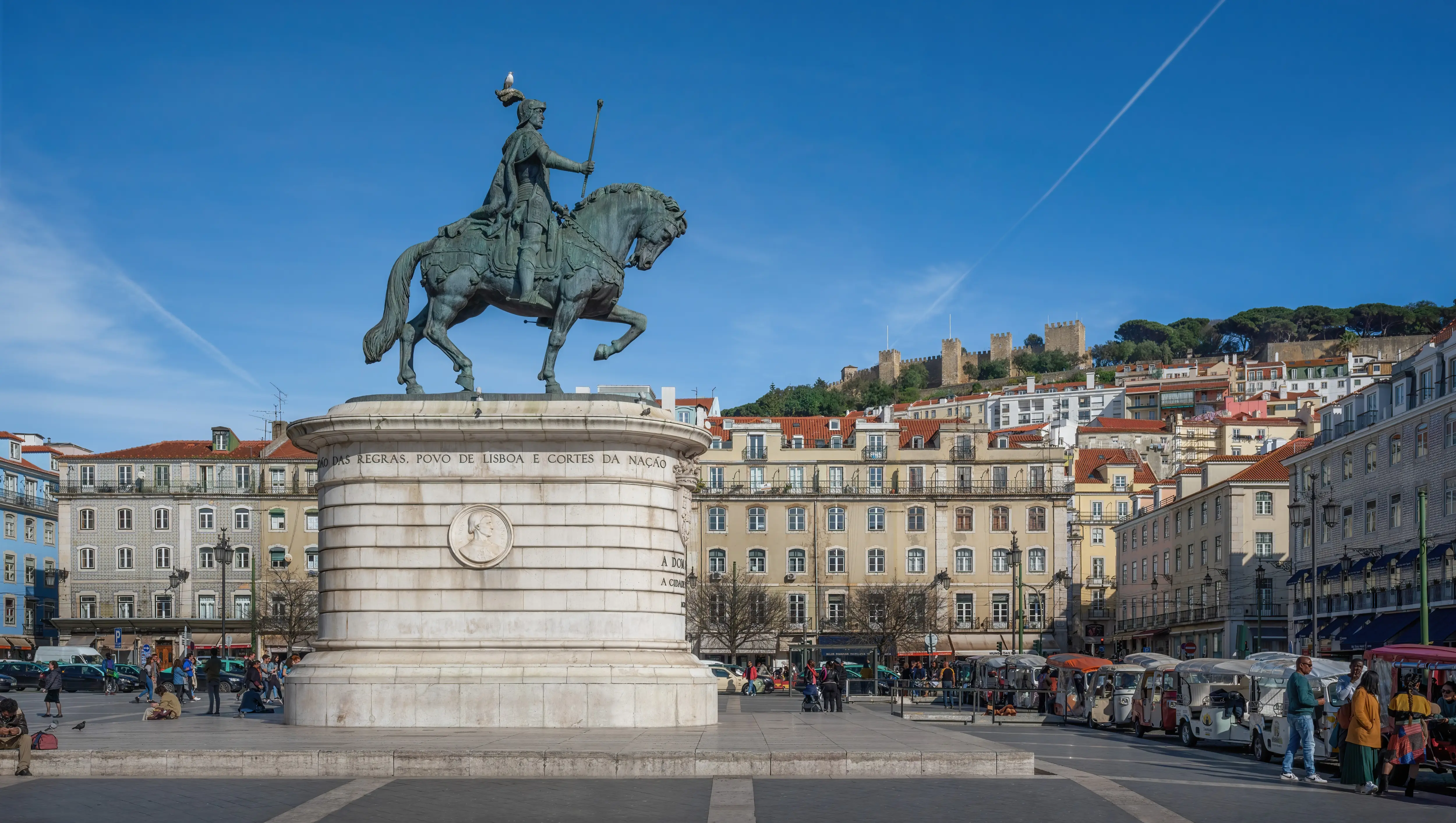 Praça da Figueira, Lisbon, Portugal