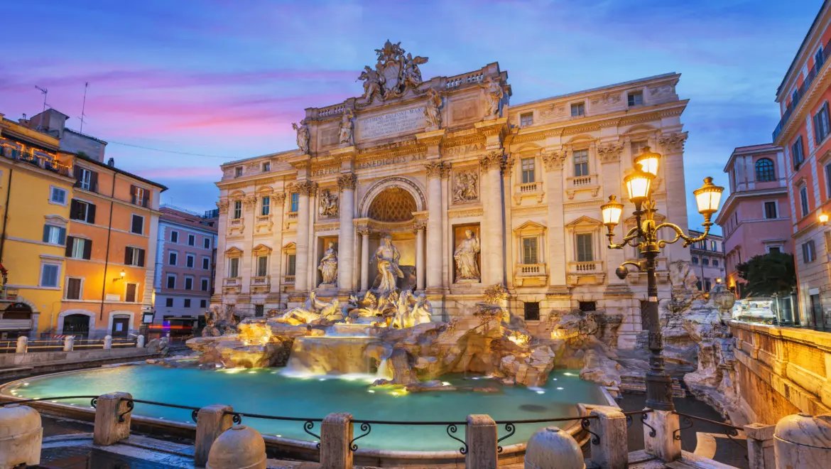 Trevi Fountain, Rome, Italy