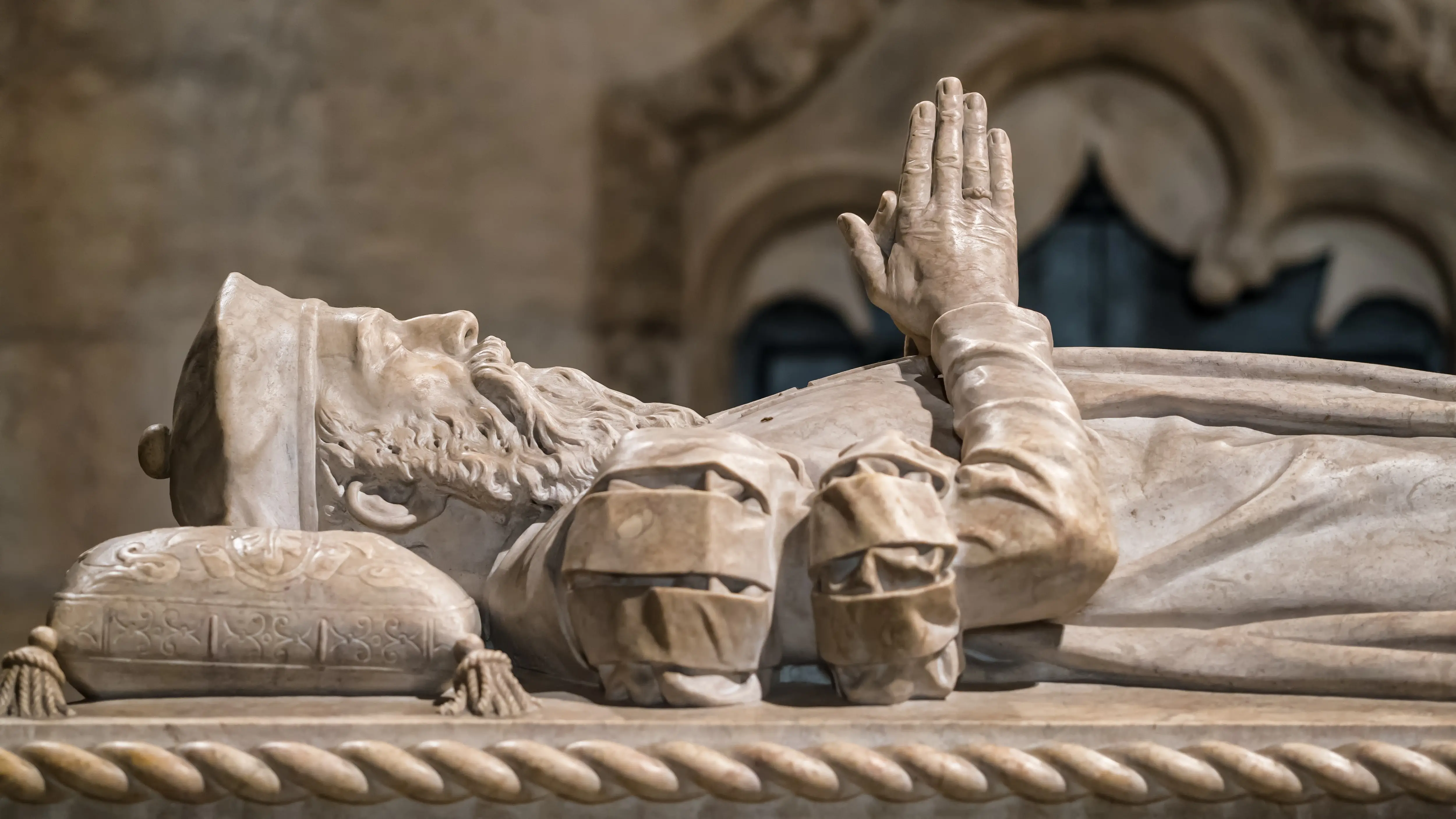 Tomb of Vasco da Gama, Jerónimos Monastery, Belém, Lisbon, Portugal