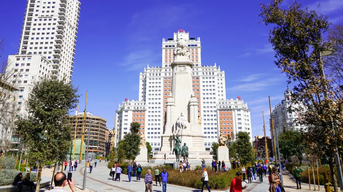 Plaza de España, Madrid, Spain