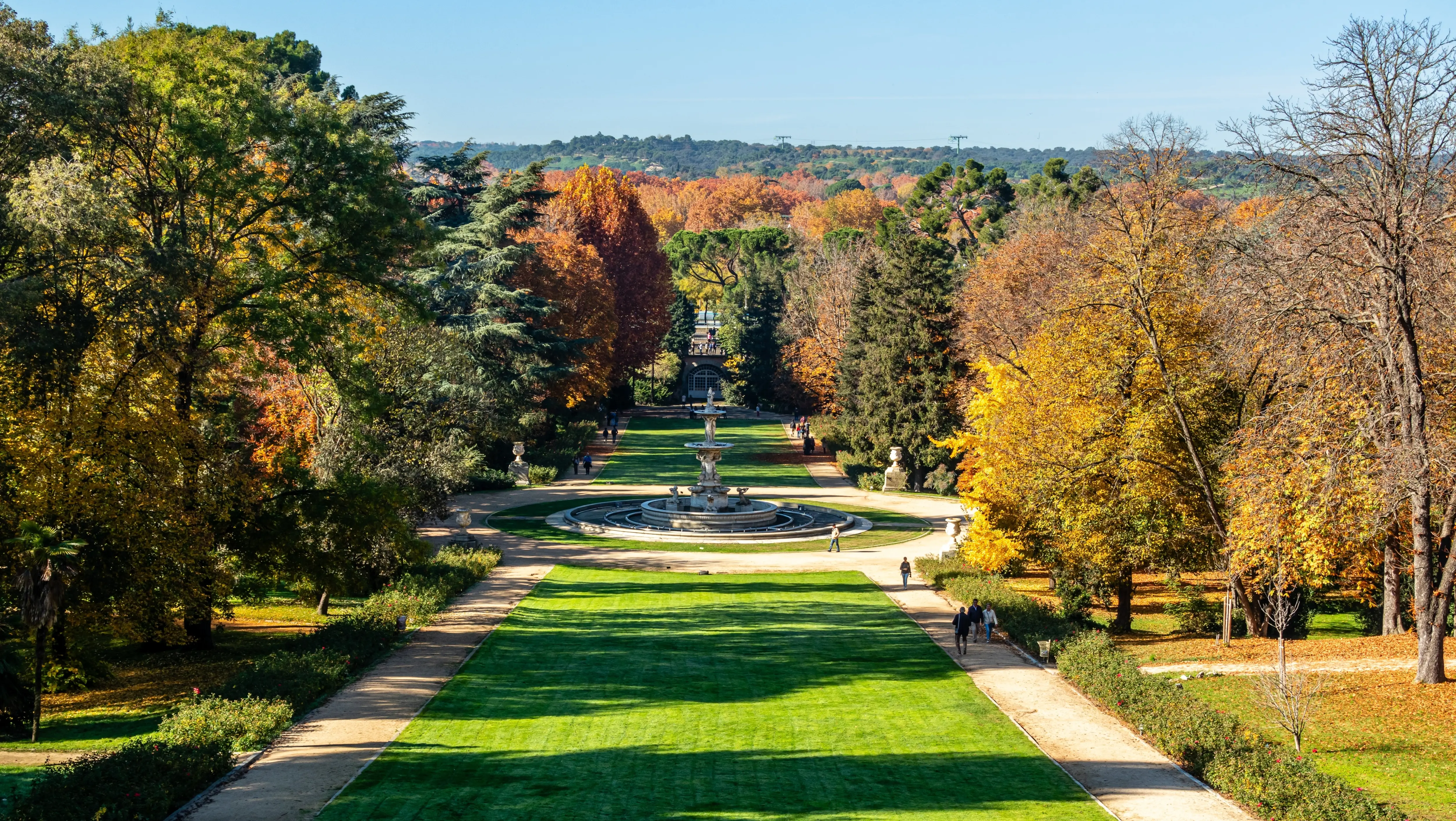 Campo del Moro, Plaza de España, Madrid, Spain