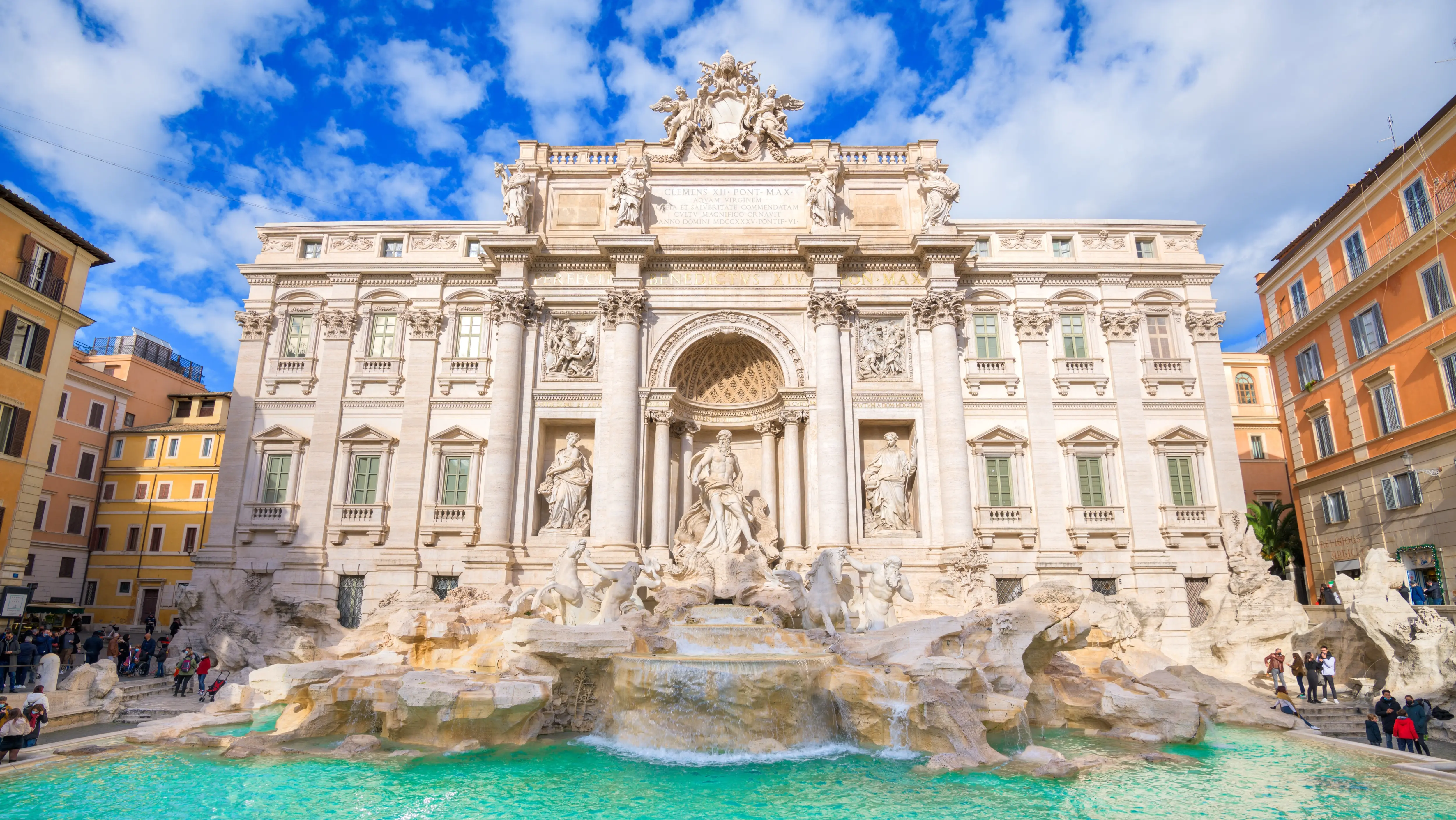 Trevi Fountain, Rome, Italy