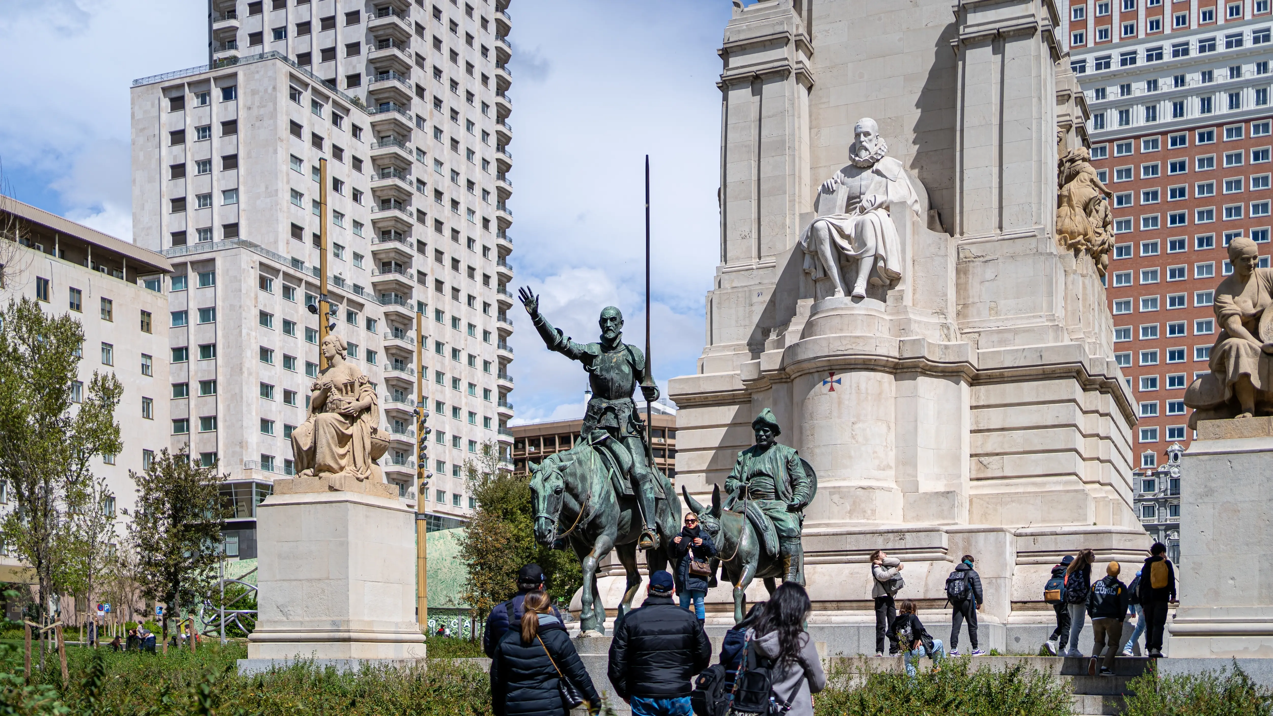 Plaza de España, Madrid, Spain