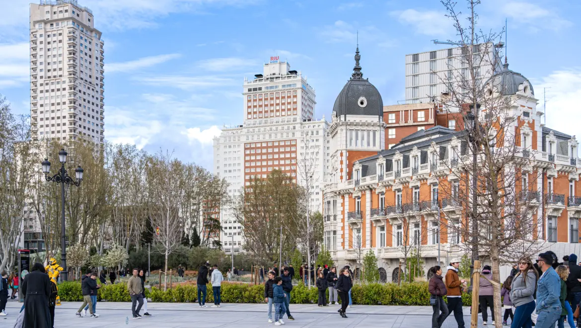 Plaza de España, Madrid, Spain