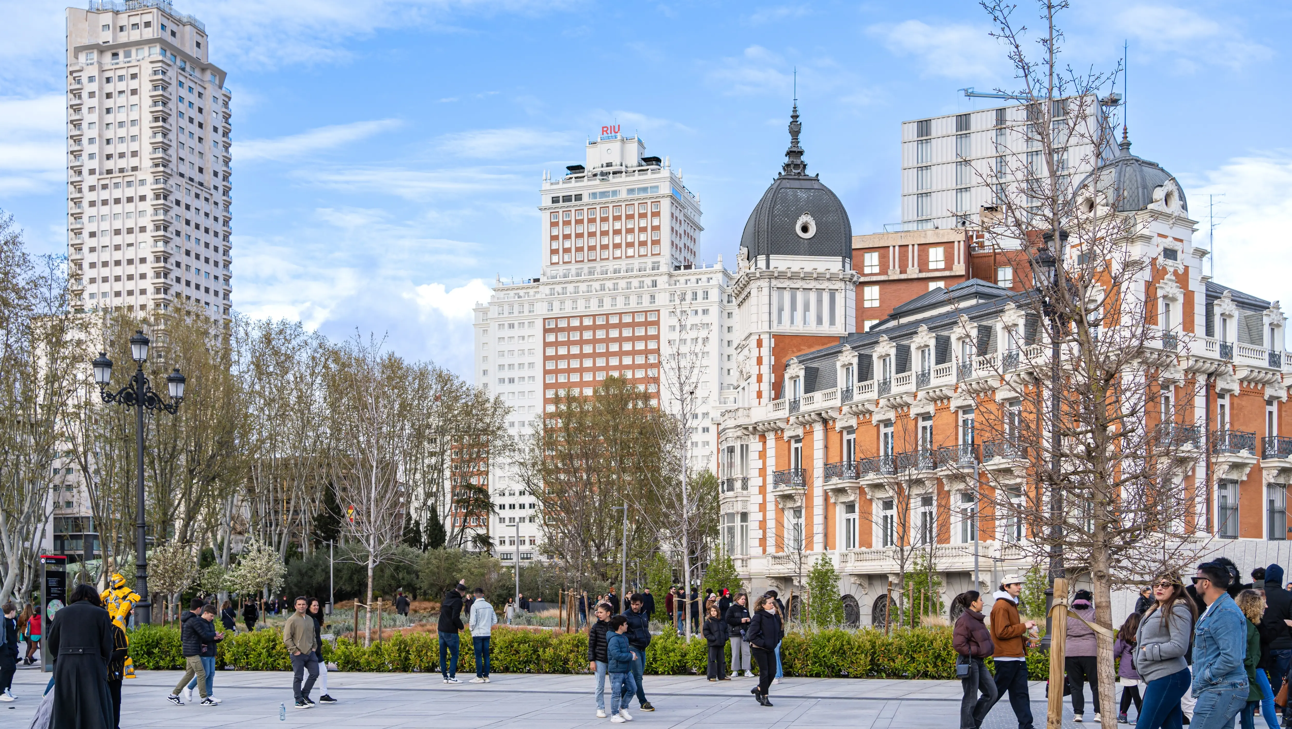 Plaza de España, Madrid, Spain