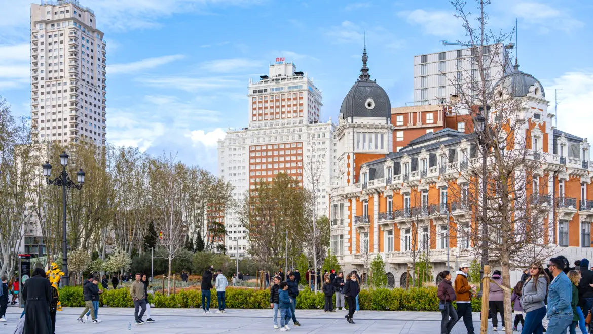 Plaza de España, Madrid, Spain
