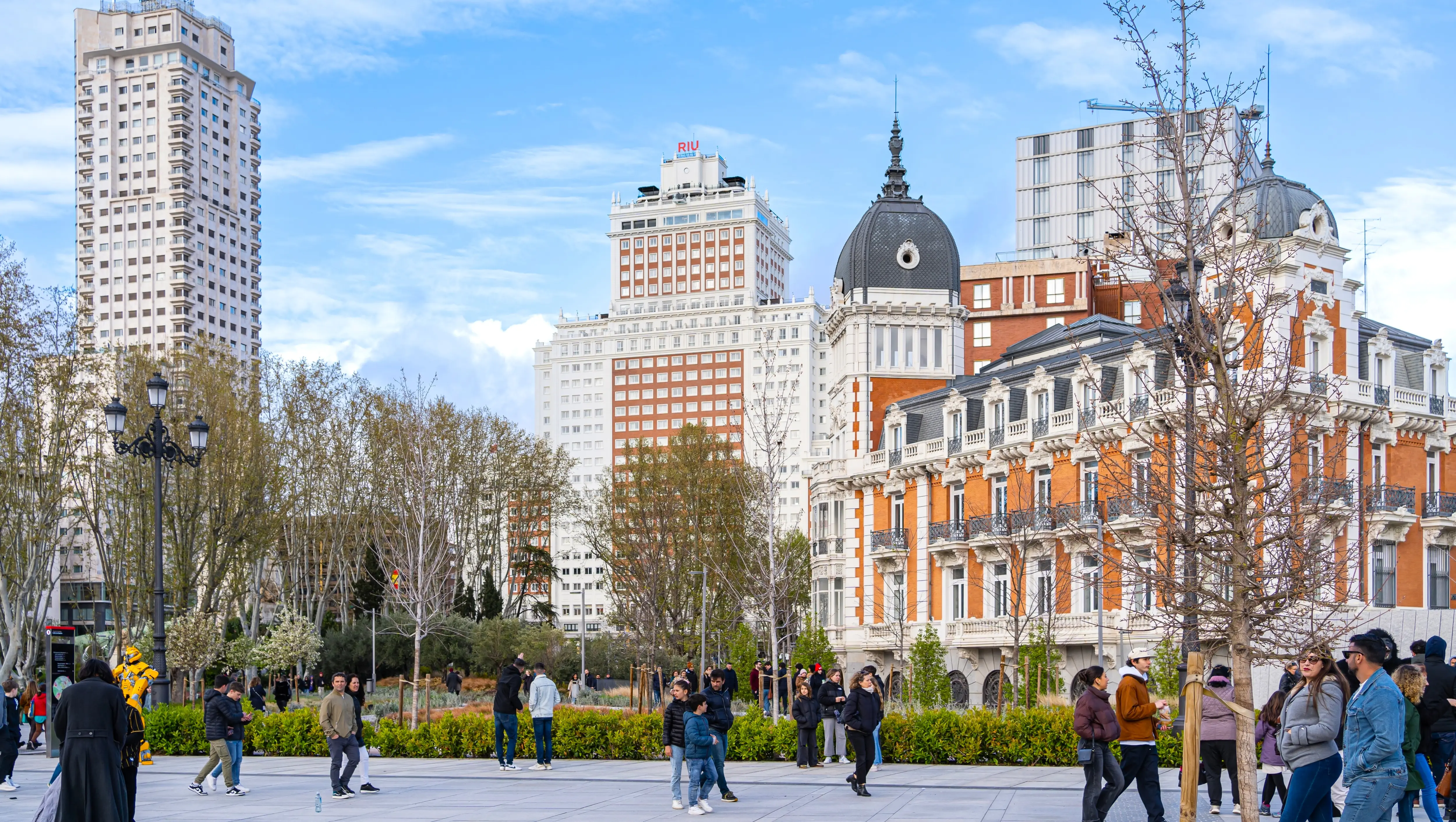 Plaza de España, Madrid, Spain