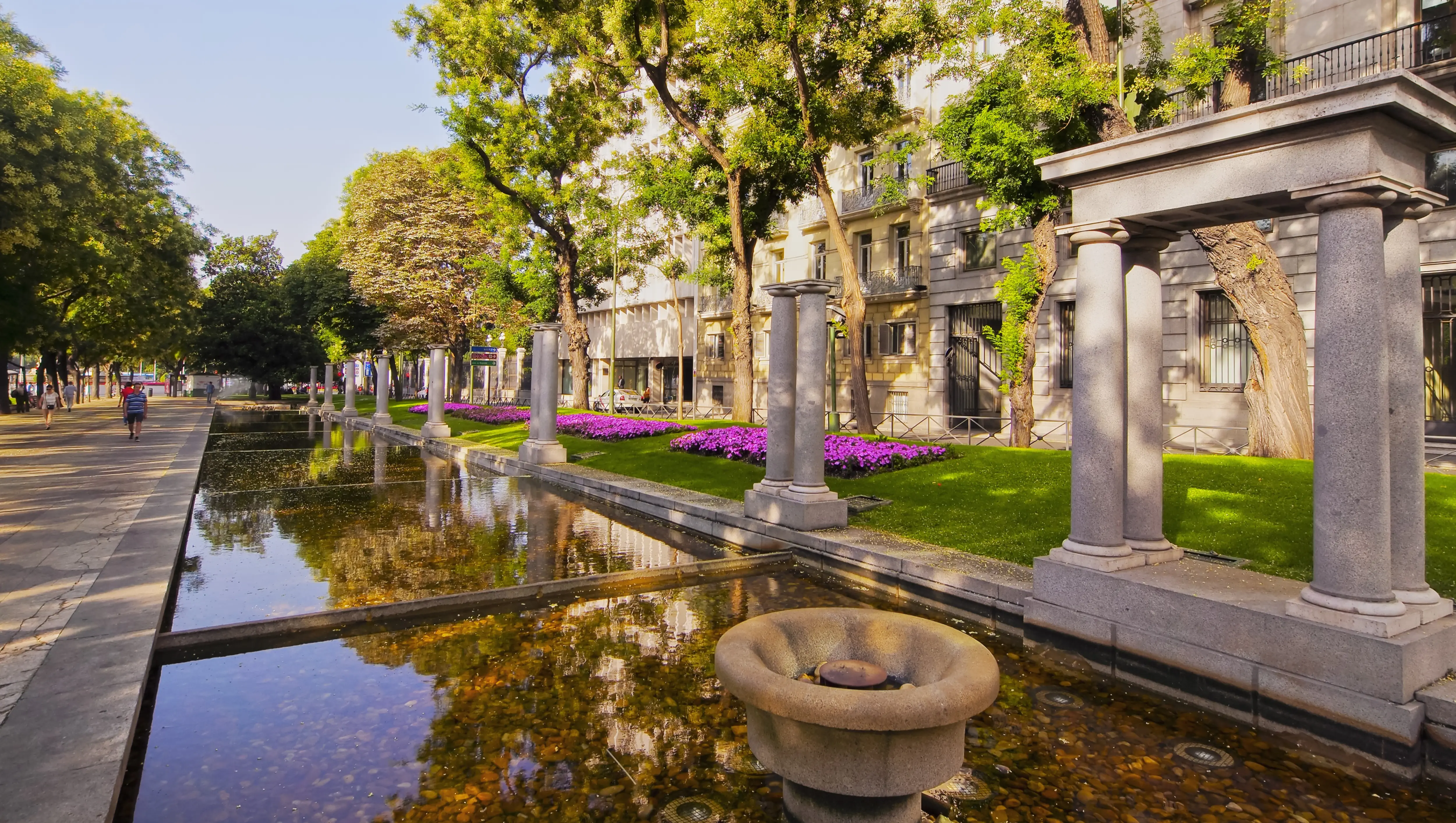 The Paseo del Prado, Madrid, Spain